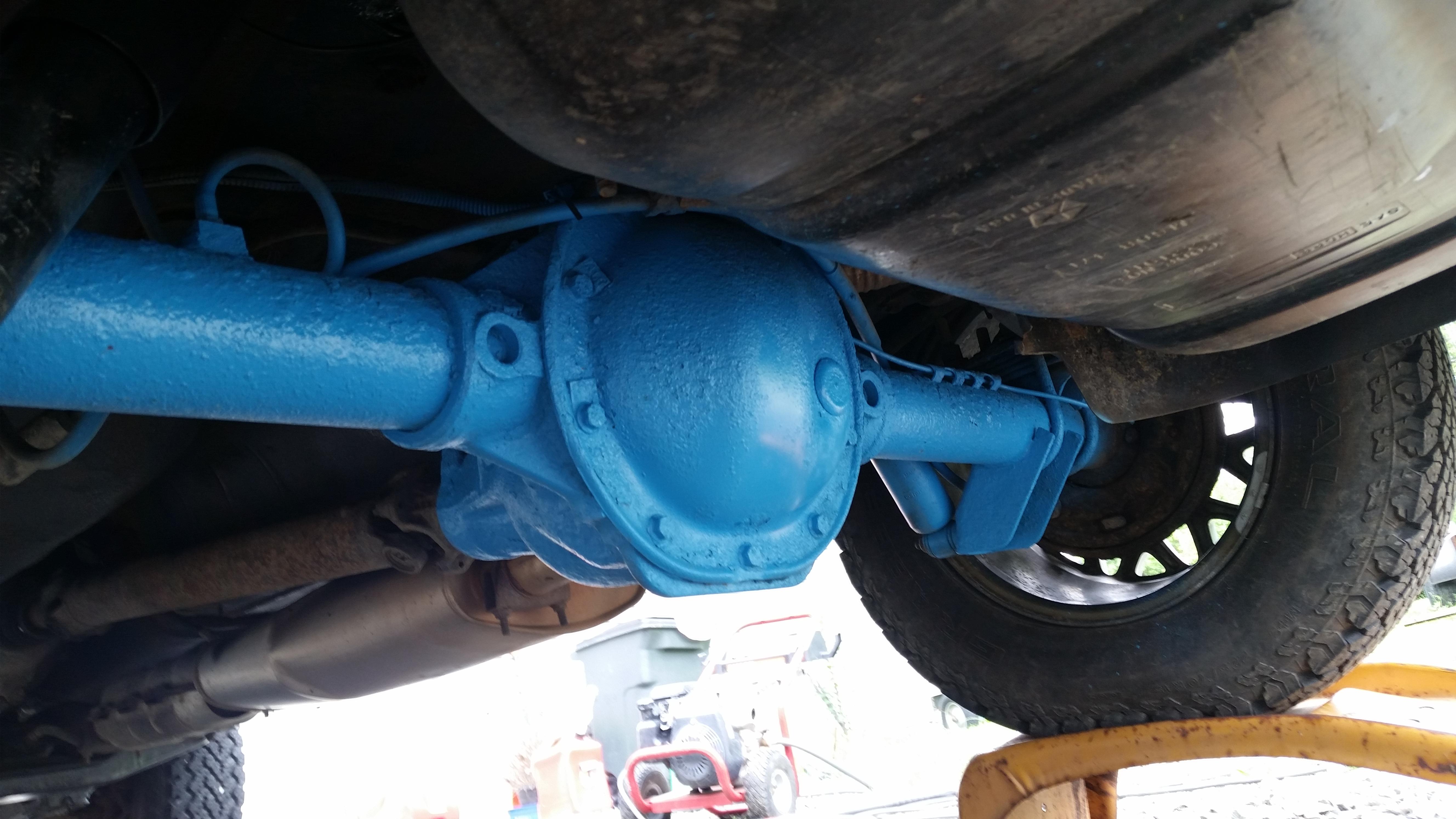 Anyone going to bantam? Fresh axle paint. r/CherokeeXJ