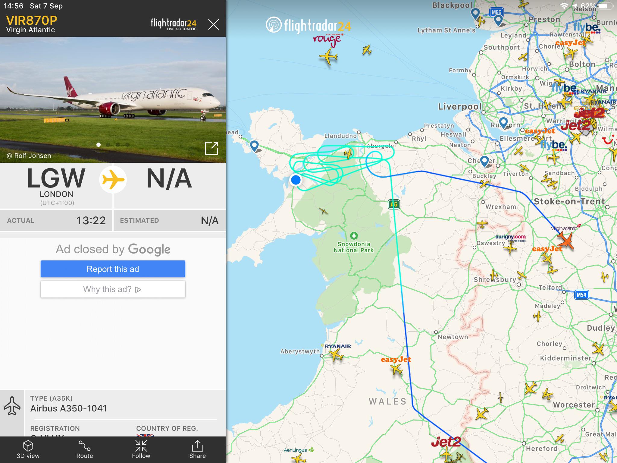 Spotted this flying low over my house a few minutes ago, closely