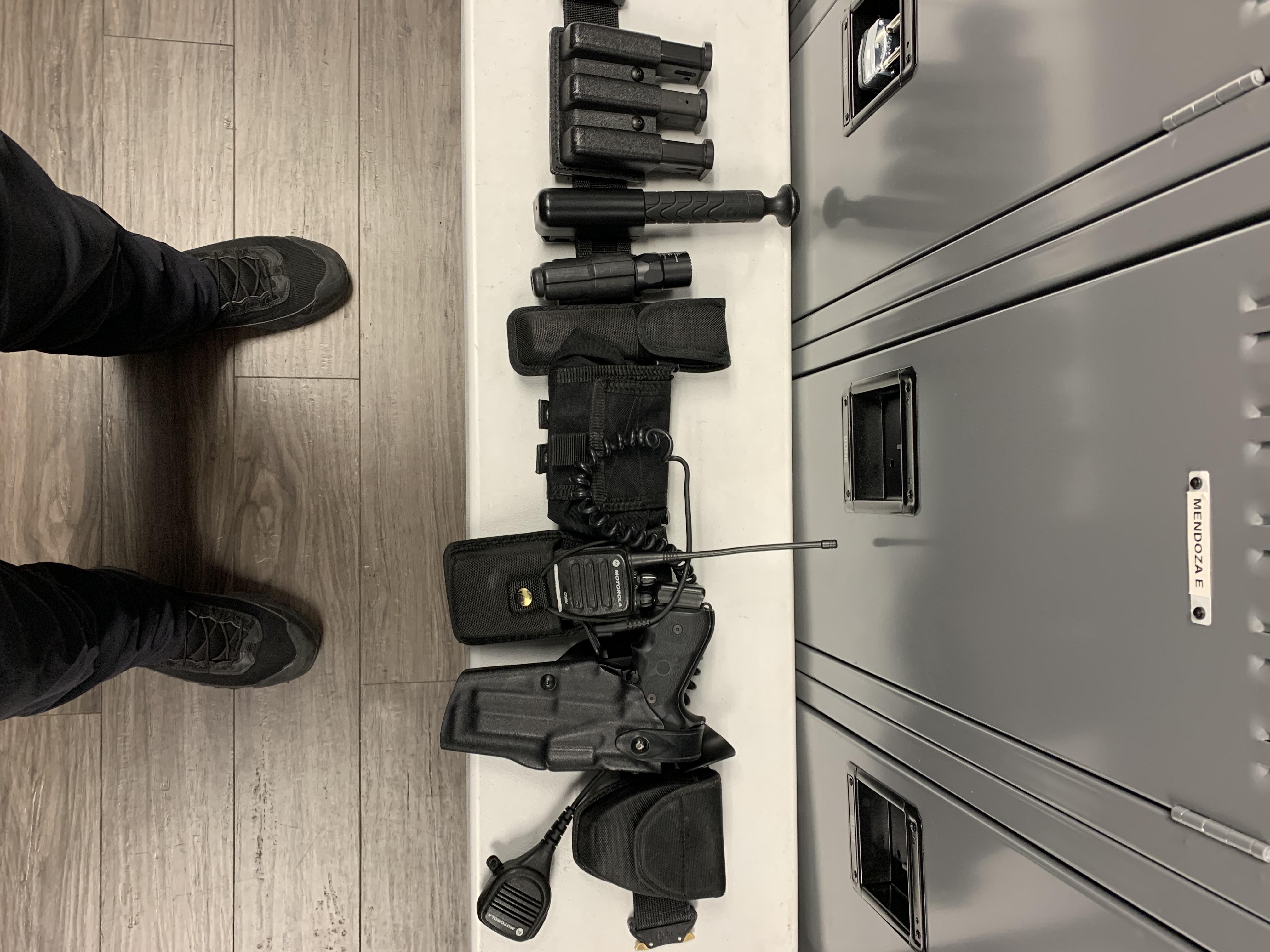 Ran out of real estate on this belt too quick.. r/securityguards