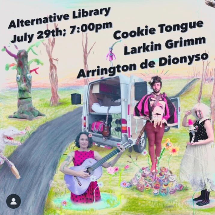 Show at the alternative library r/BellinghamShows