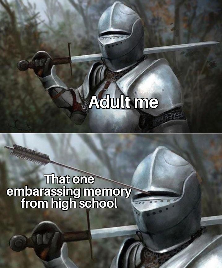 I slipped and fell down the stairs while talking to my crush r/memes