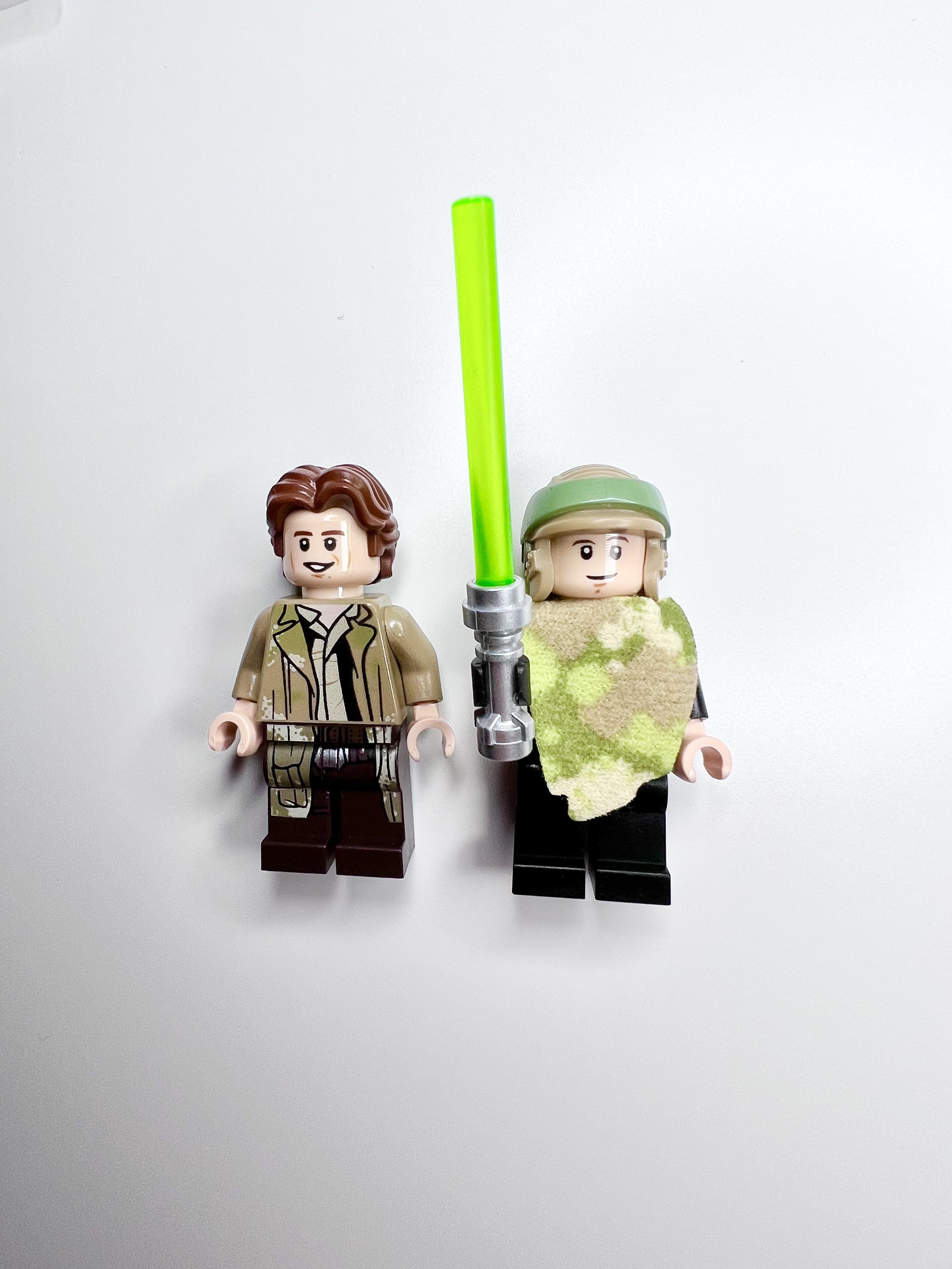 How???d my (Endor) Luke Skywalker turn out? I also updated Hans hair