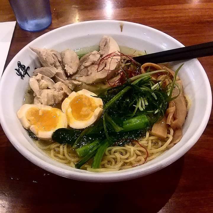 Shio chicken ramen. Finally have a restaurant near me. r/ramen