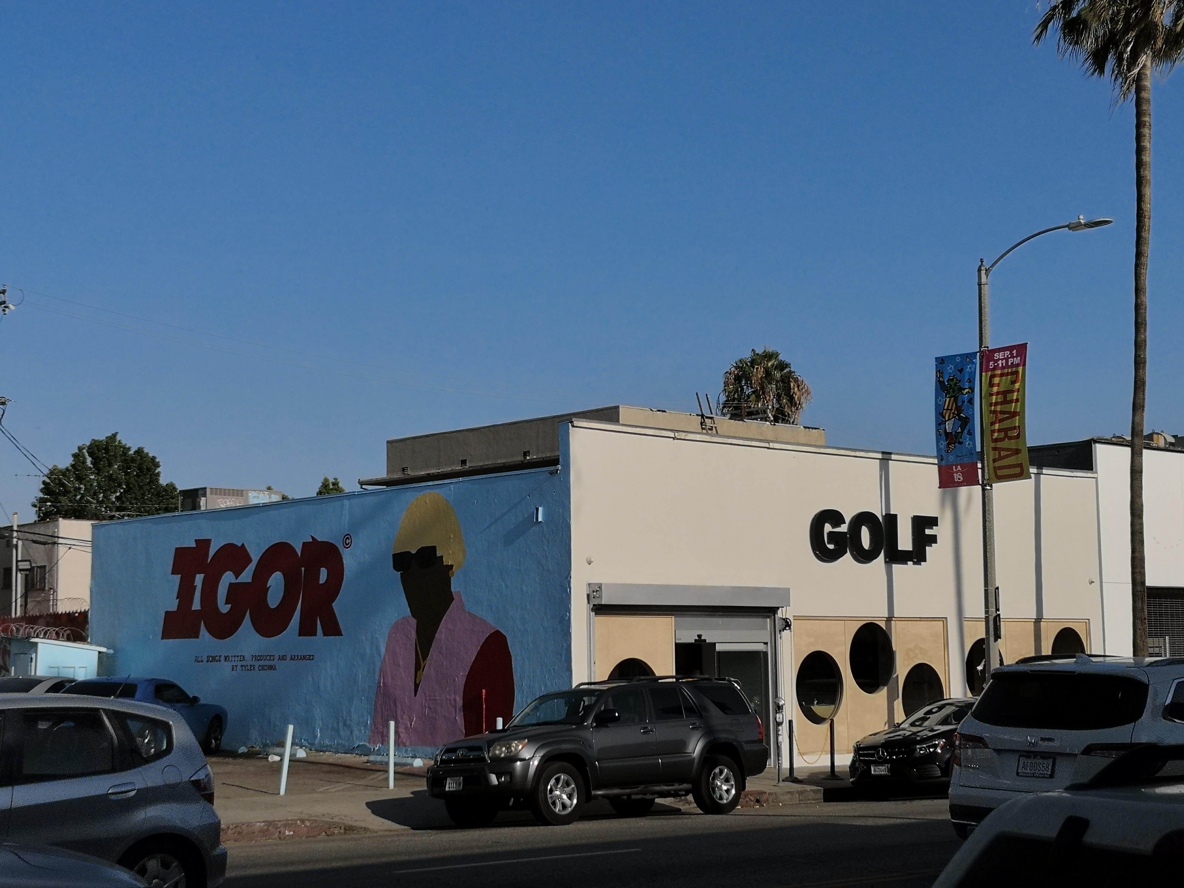 went to the golf store during my time in la r/tylerthecreator