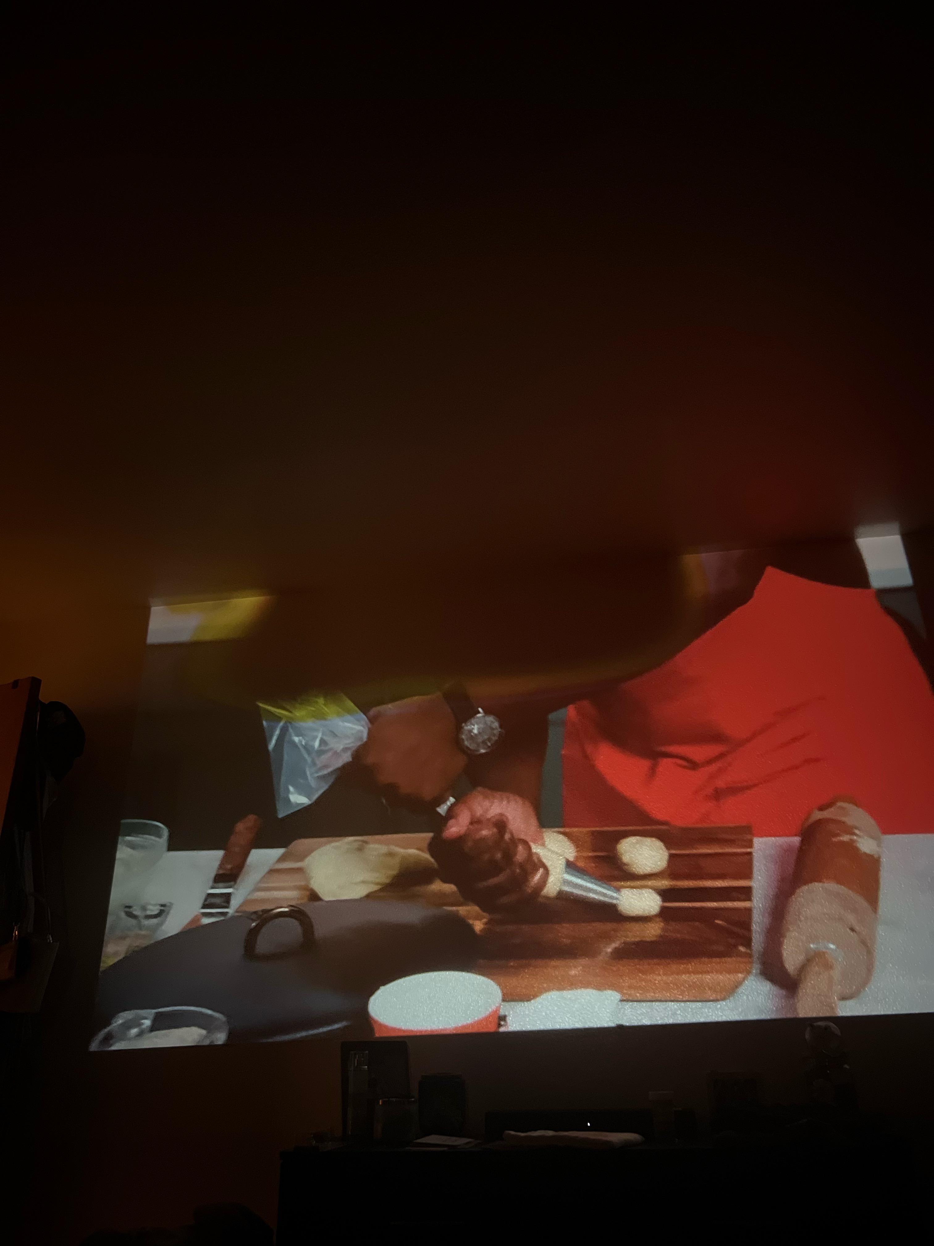 Projector dark spots issue r/projectors