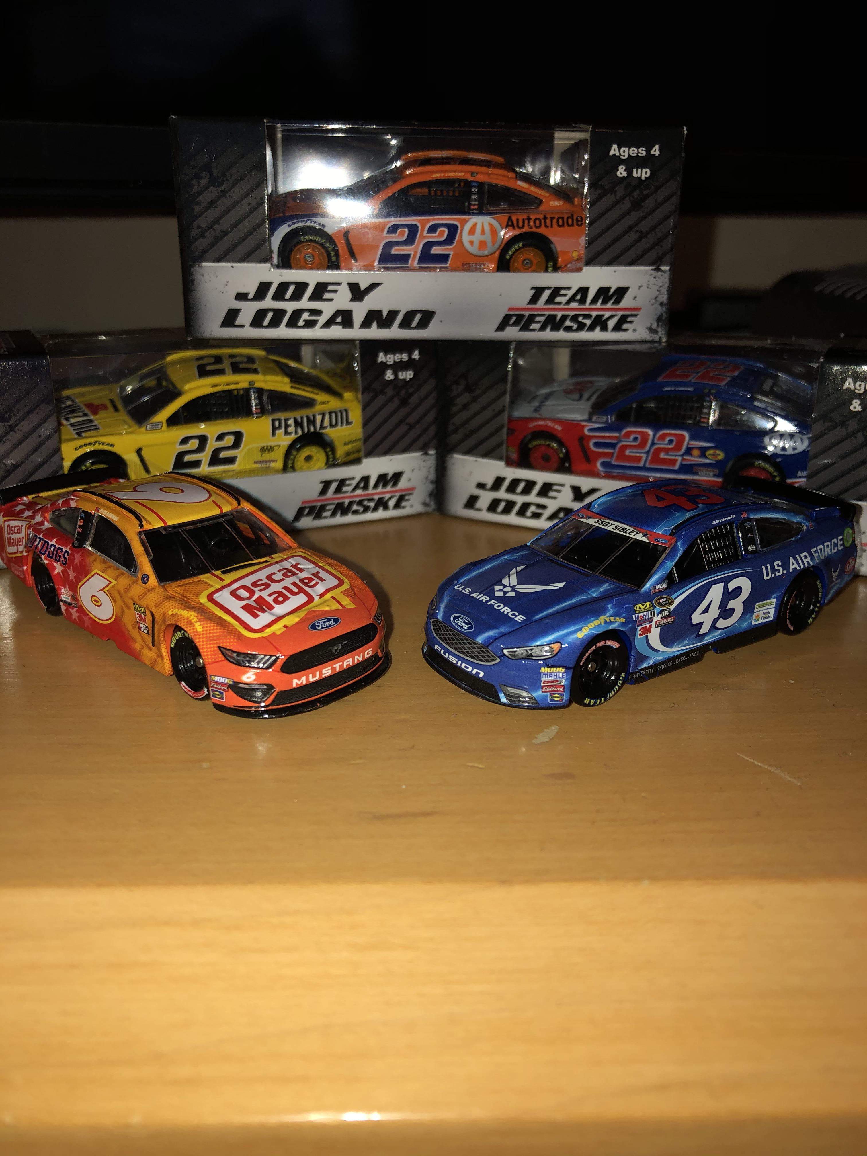 The little haul. We really needed a 1/24 of the Newman car. r