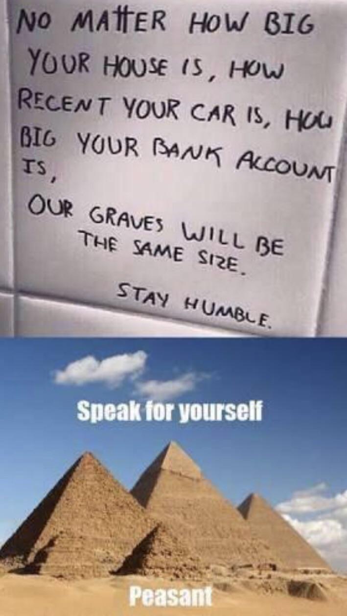 Is this some peasant joke I’m too rich to understand? r/dankmeme