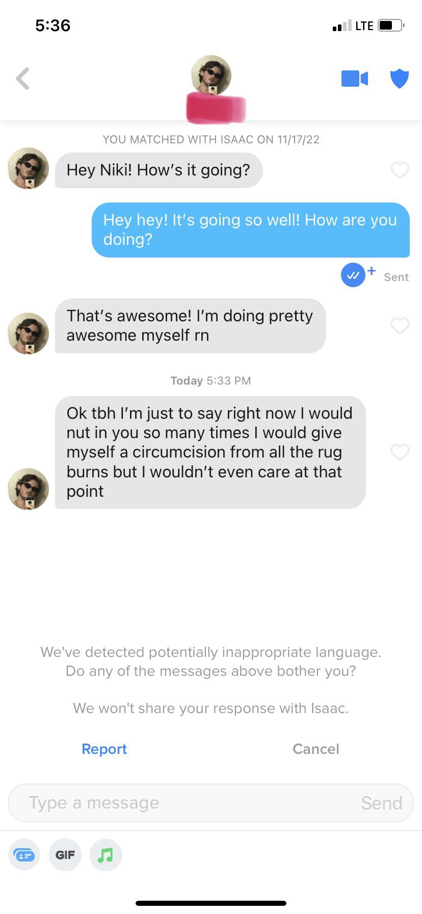 Rug burn r/Tinder