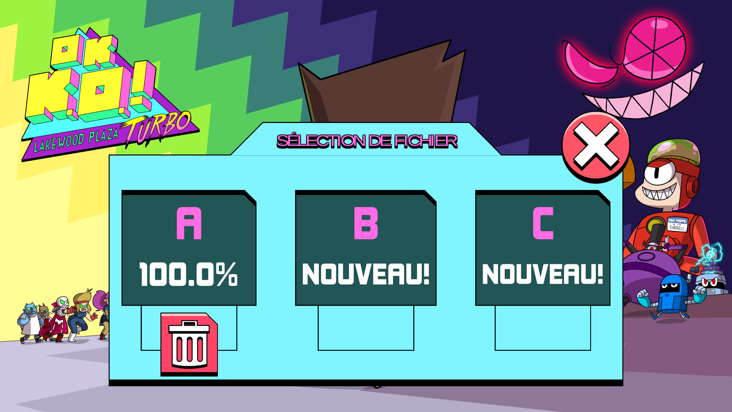 I finally completed the OK K.O mobile game! Now to let's play heroes