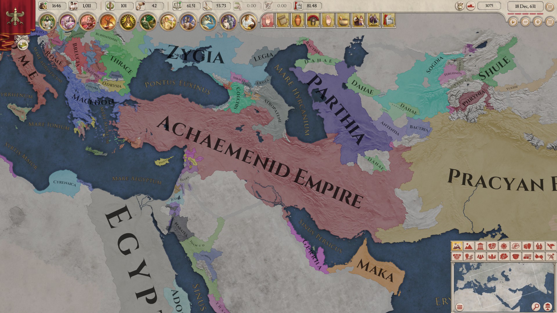 Formed a Zoroastrian Persian Culture Achaemenid Empire r/Imperator