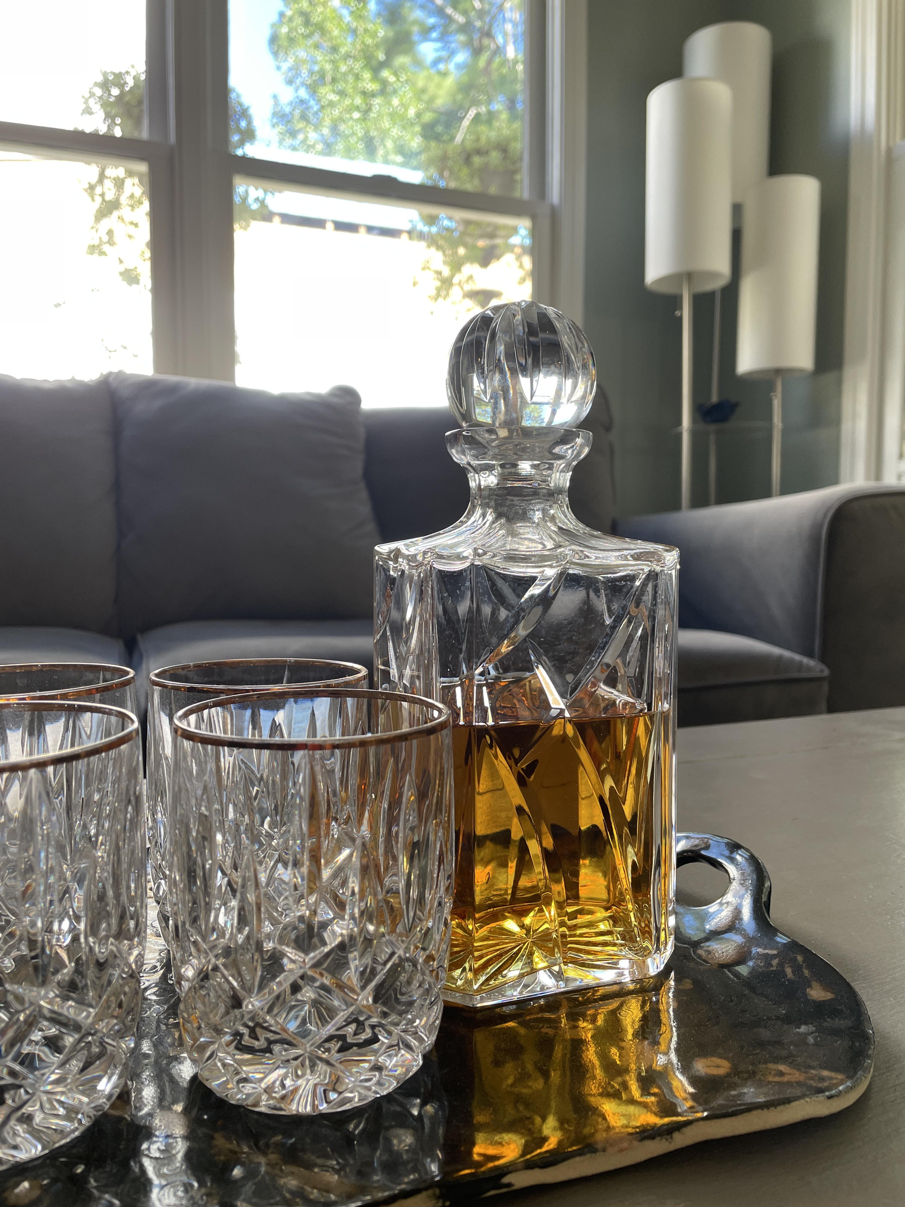 Is light bad for whiskey? I like keeping full decanters out on display