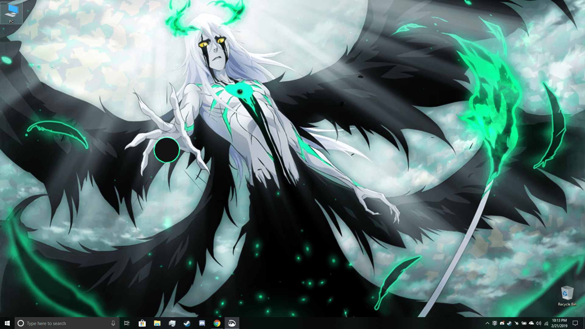 Made an Ulquiorra 3rd Anniversary live wallpaper for
