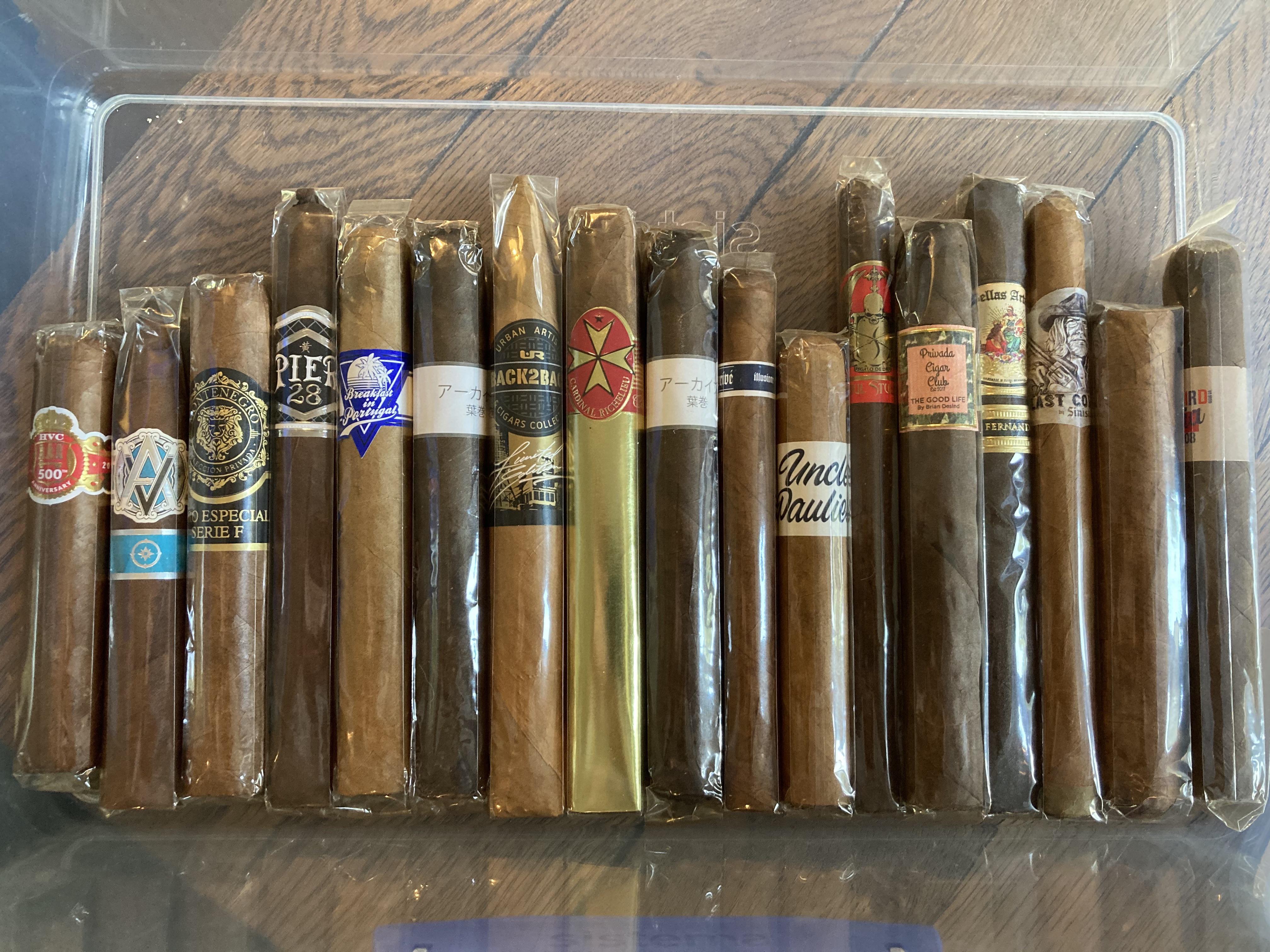 Really enjoying the collecting side of cigars, still new and a long way to go r/cigars