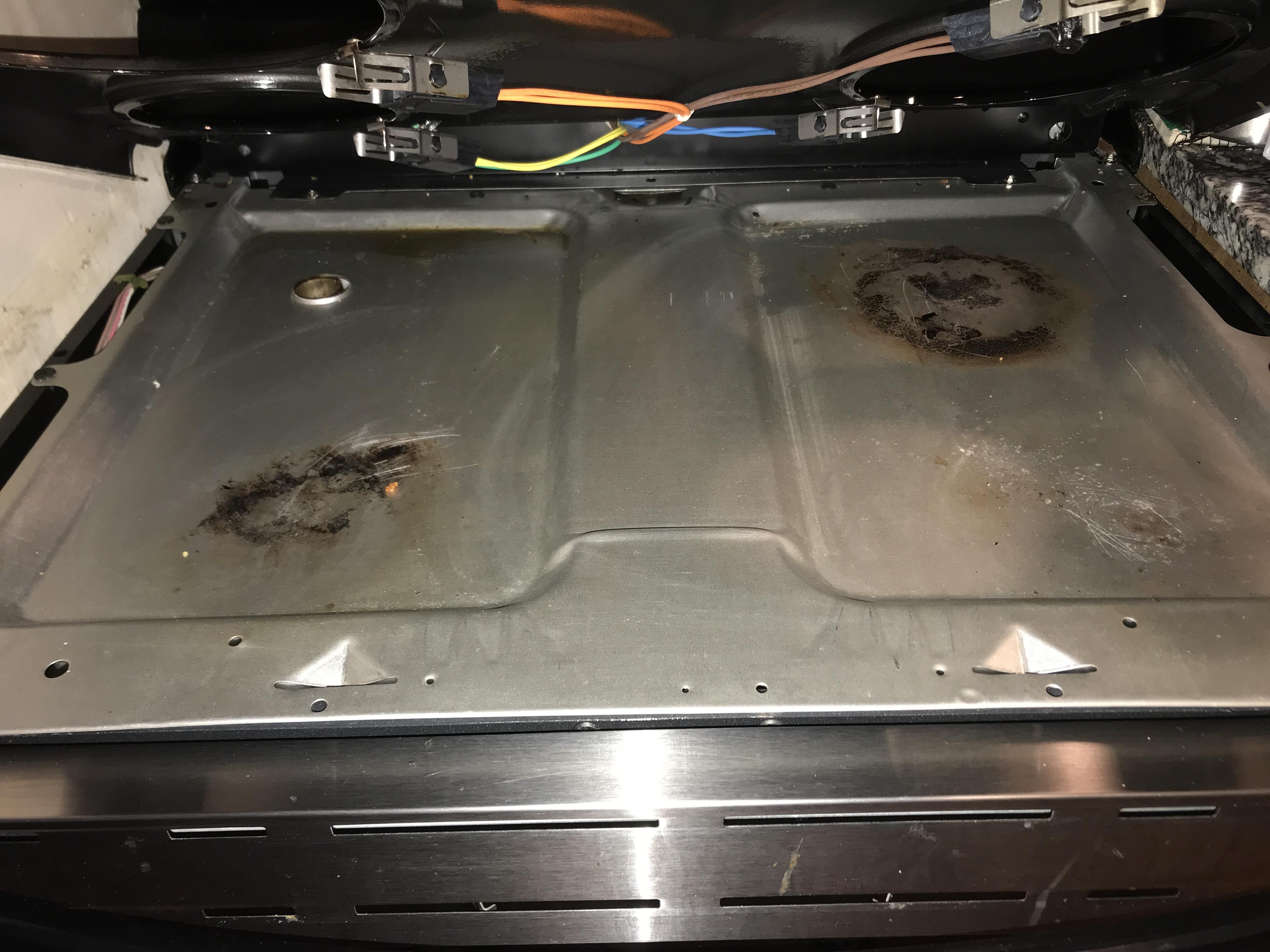 Anyone have any tips how to get these marks off my electric stove? Only