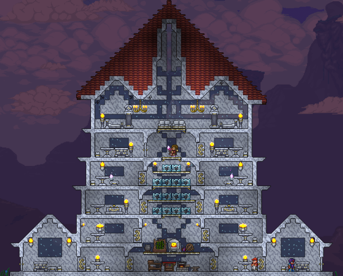 My Marble house. Any suggestions to improve it or any critiques? r