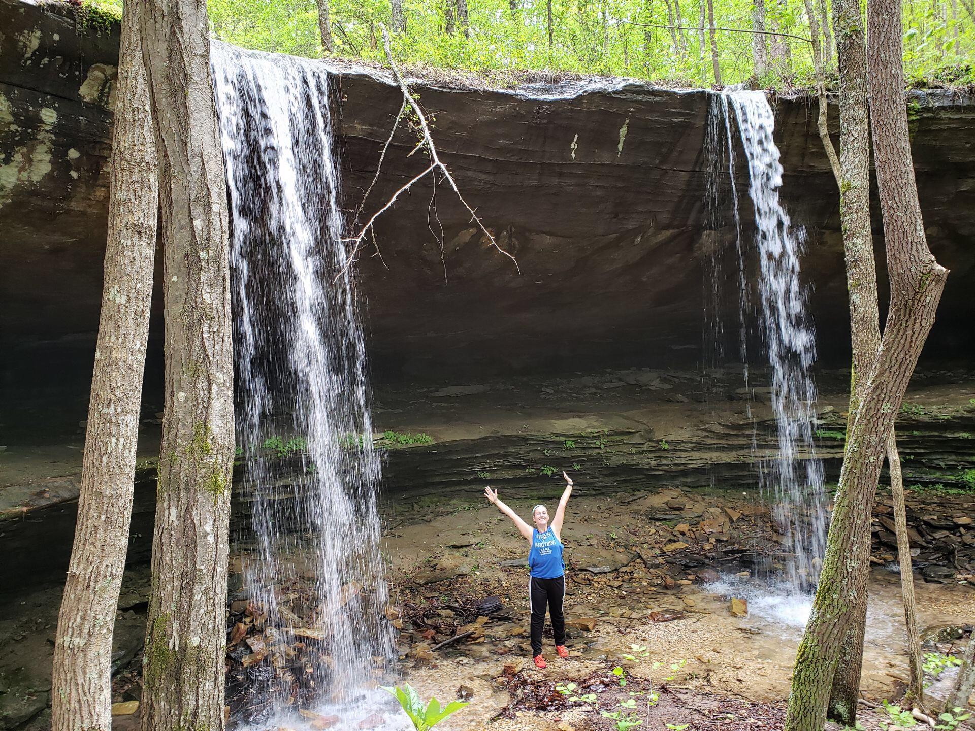 Started hiking to lose weight, fell in love with it because of the scenery! Got in 6 miles