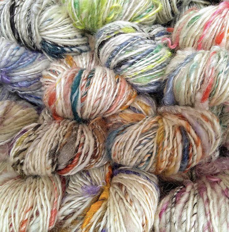 What is this type of yarn called, and where might I find project ideas