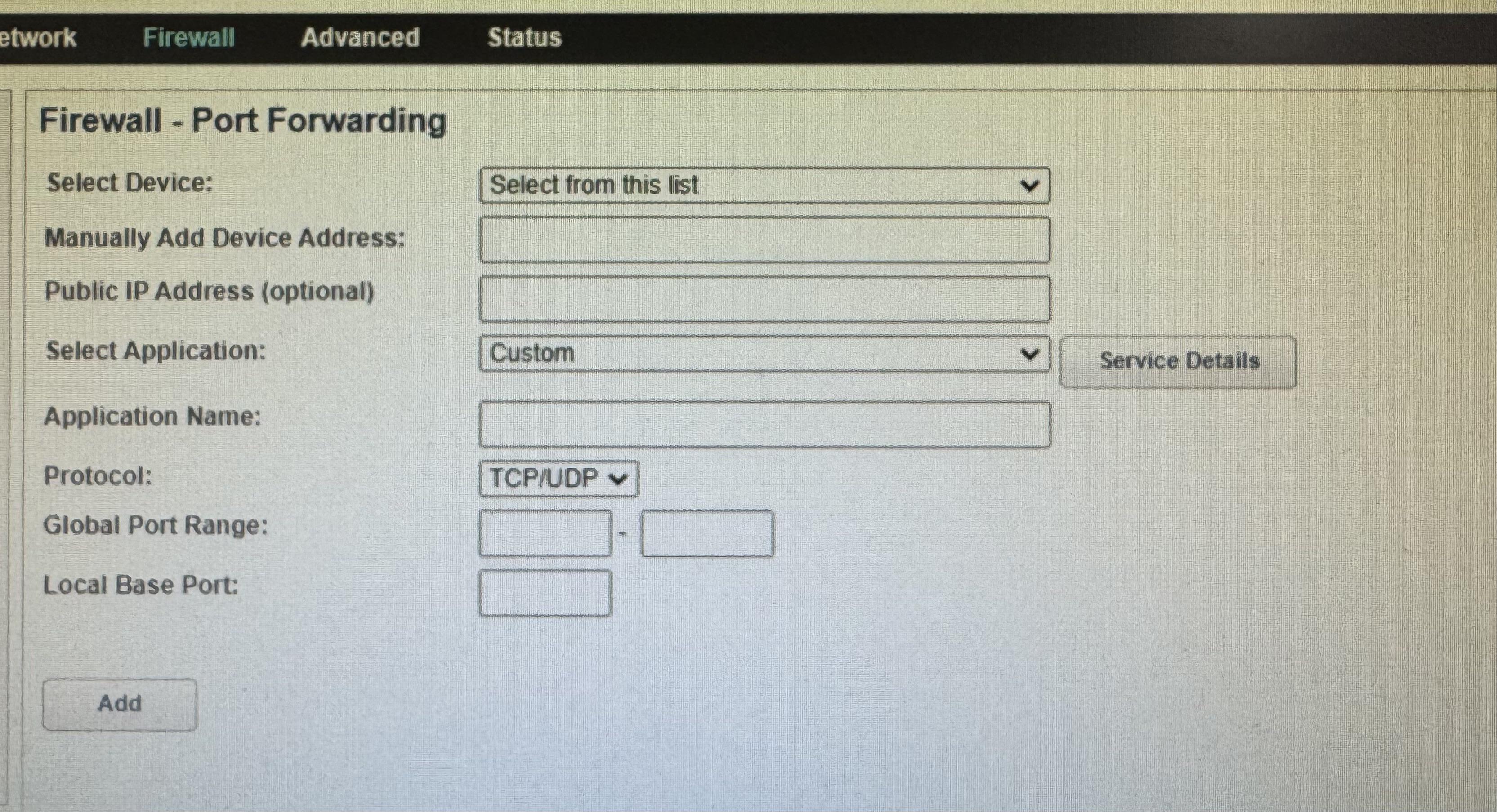Port Forwarding Help : r/synology