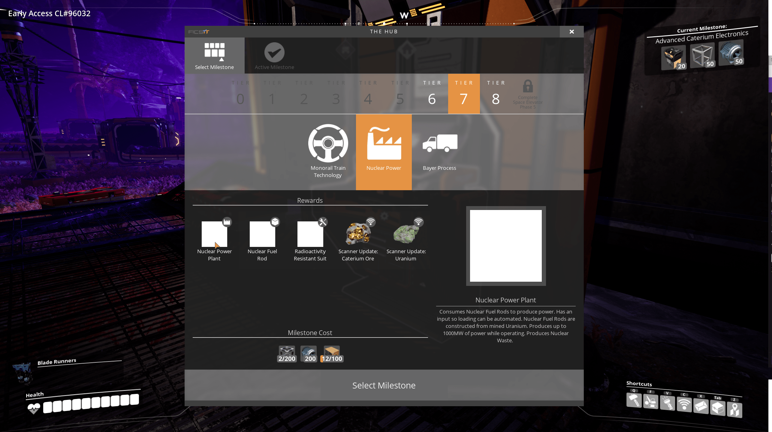 Glitched Alpha build shows Tiers 7 and 8 SatisfactoryGame
