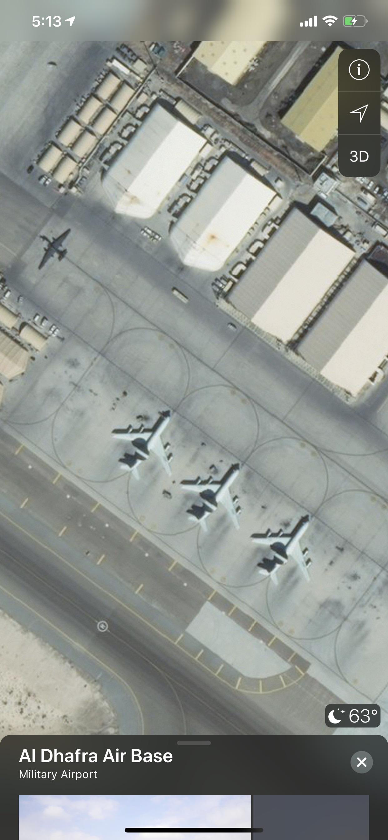 U2 and 3 AWACS at Al Dhafra Air Base, UAE r/hoggit
