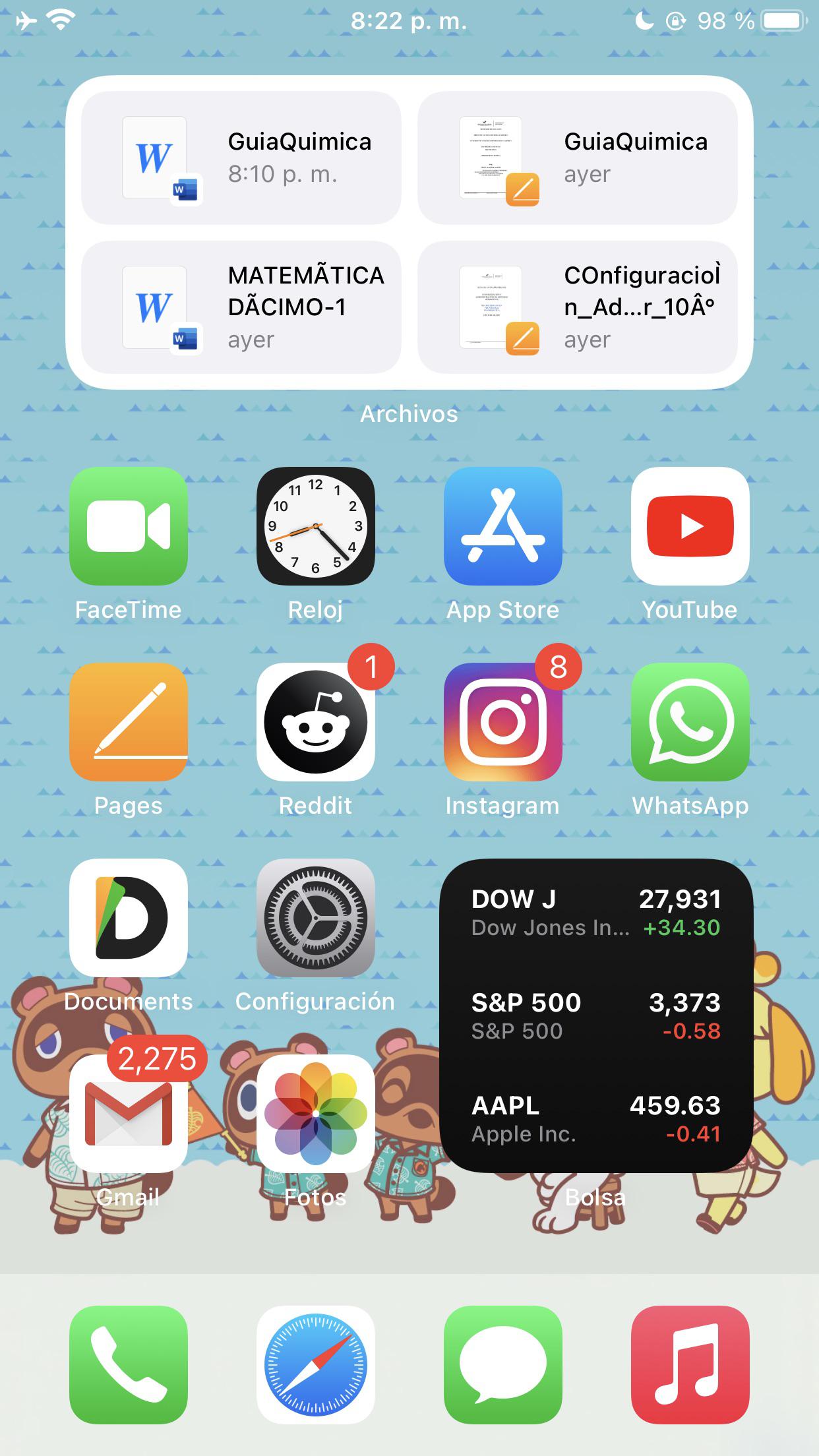 Animal Crossing Setup (iOS 14B3) r/iOSsetups