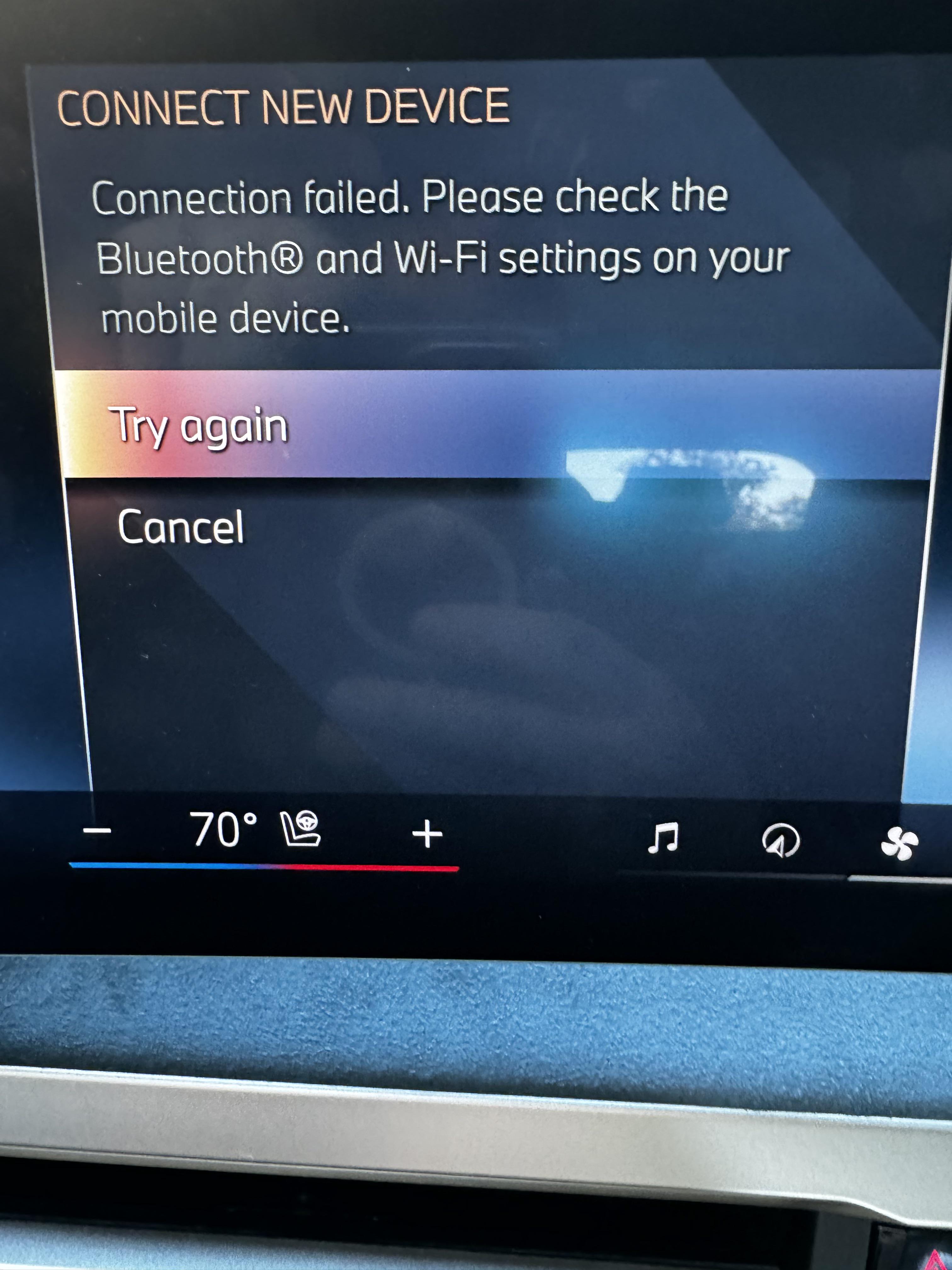 CarPlay issue r/BMWiX