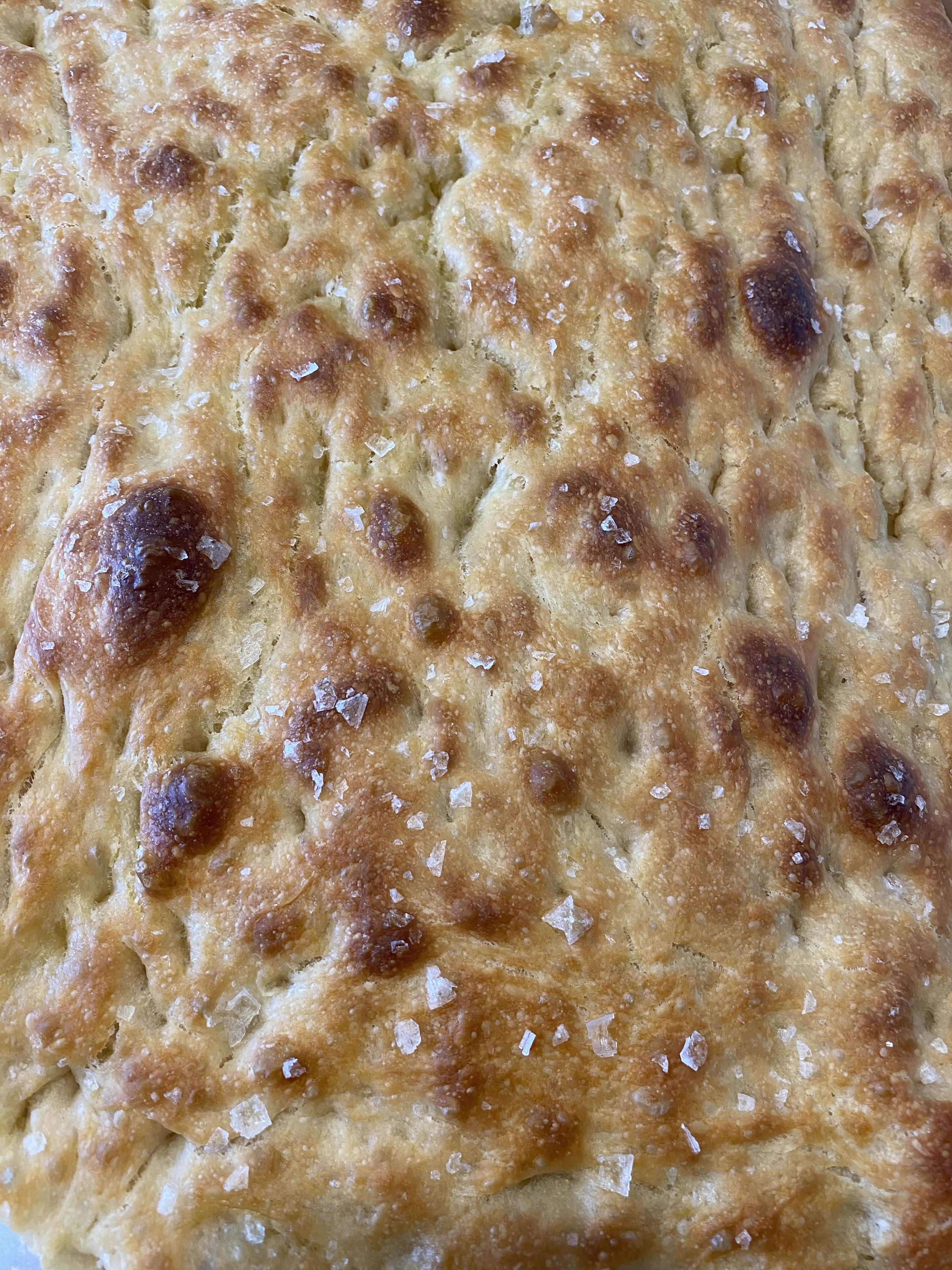 basically baking week 3 focaccia! r/bon_appetit