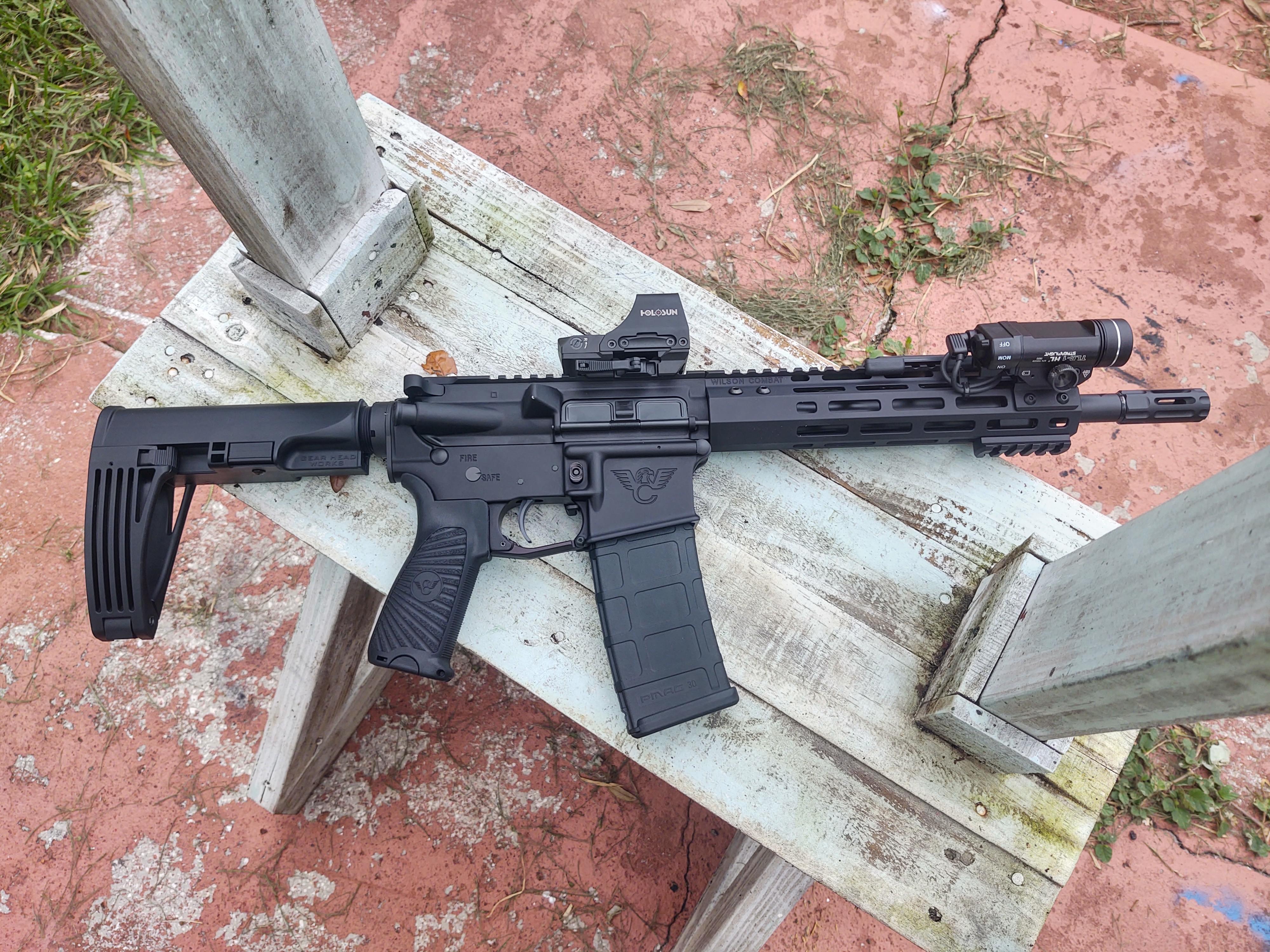 Wilson combat ar pistol w/ holosun 510c r/ar15