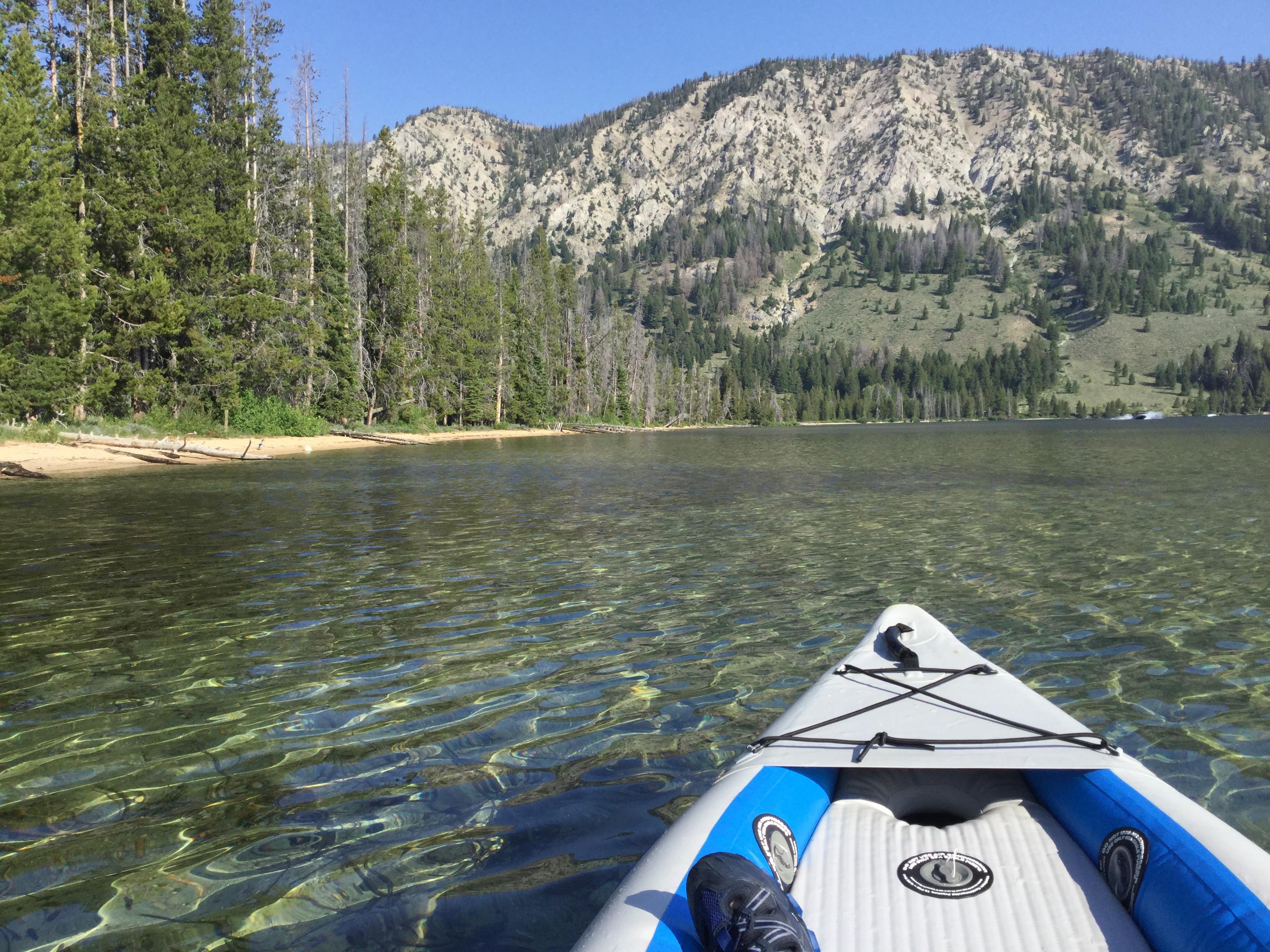 Alturas Lake. Sawtooth National Rec Area, Idaho r/Kayaking