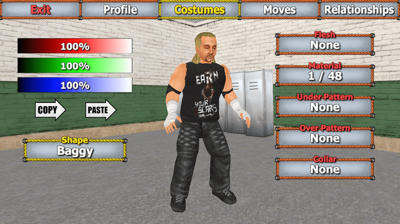 I was finally able to mod wrestling empire I'll release it after taking permission from mat