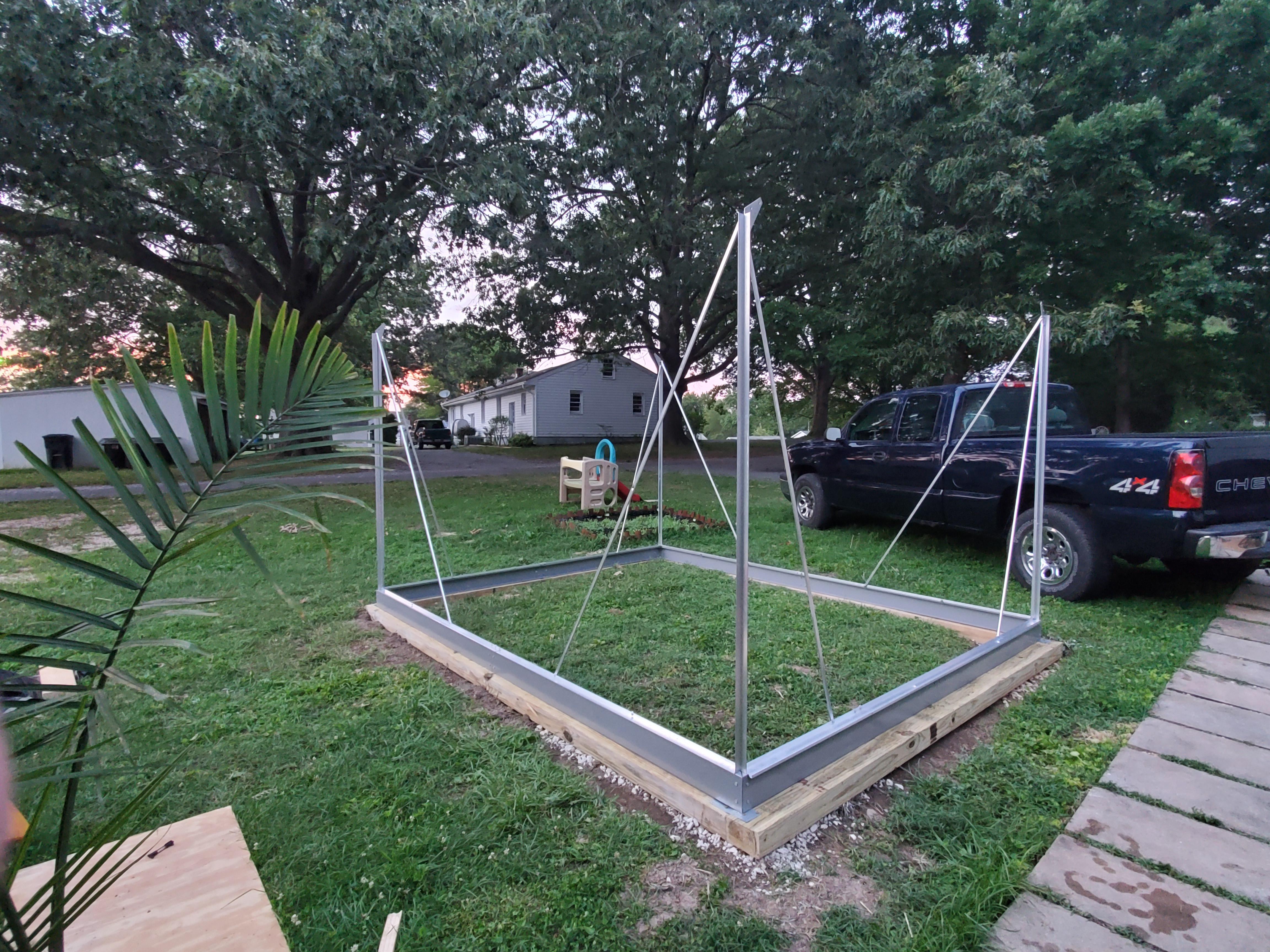 10 x 12 harbor freight, making progress. r/Greenhouses