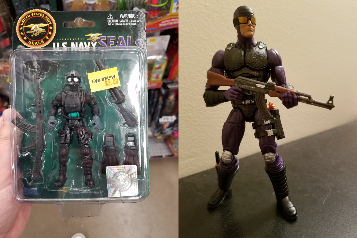 Cheapo five below figure accessories + paint markers r/ActionFigures