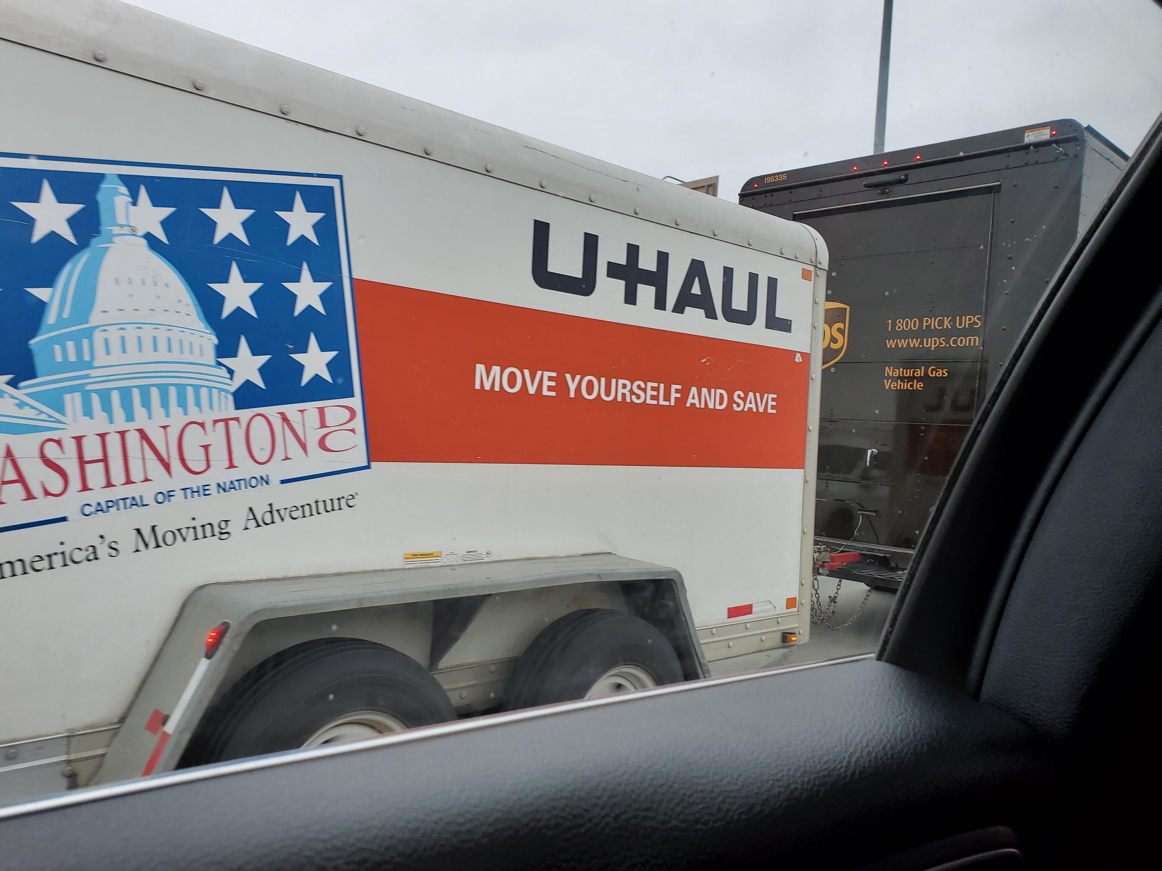 UPS resorting to uHaul trailers to the holiday season