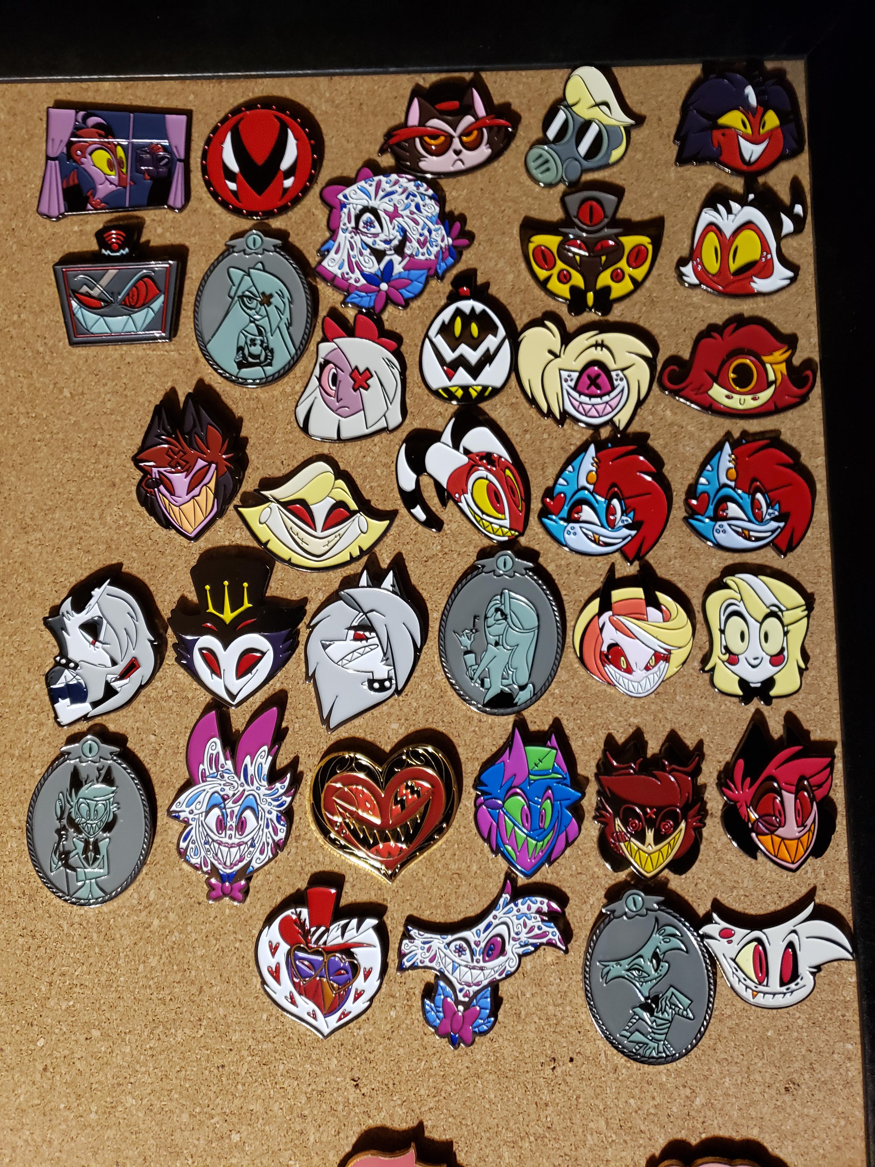 My collection of pins (no order at all) r/HelluvaBoss