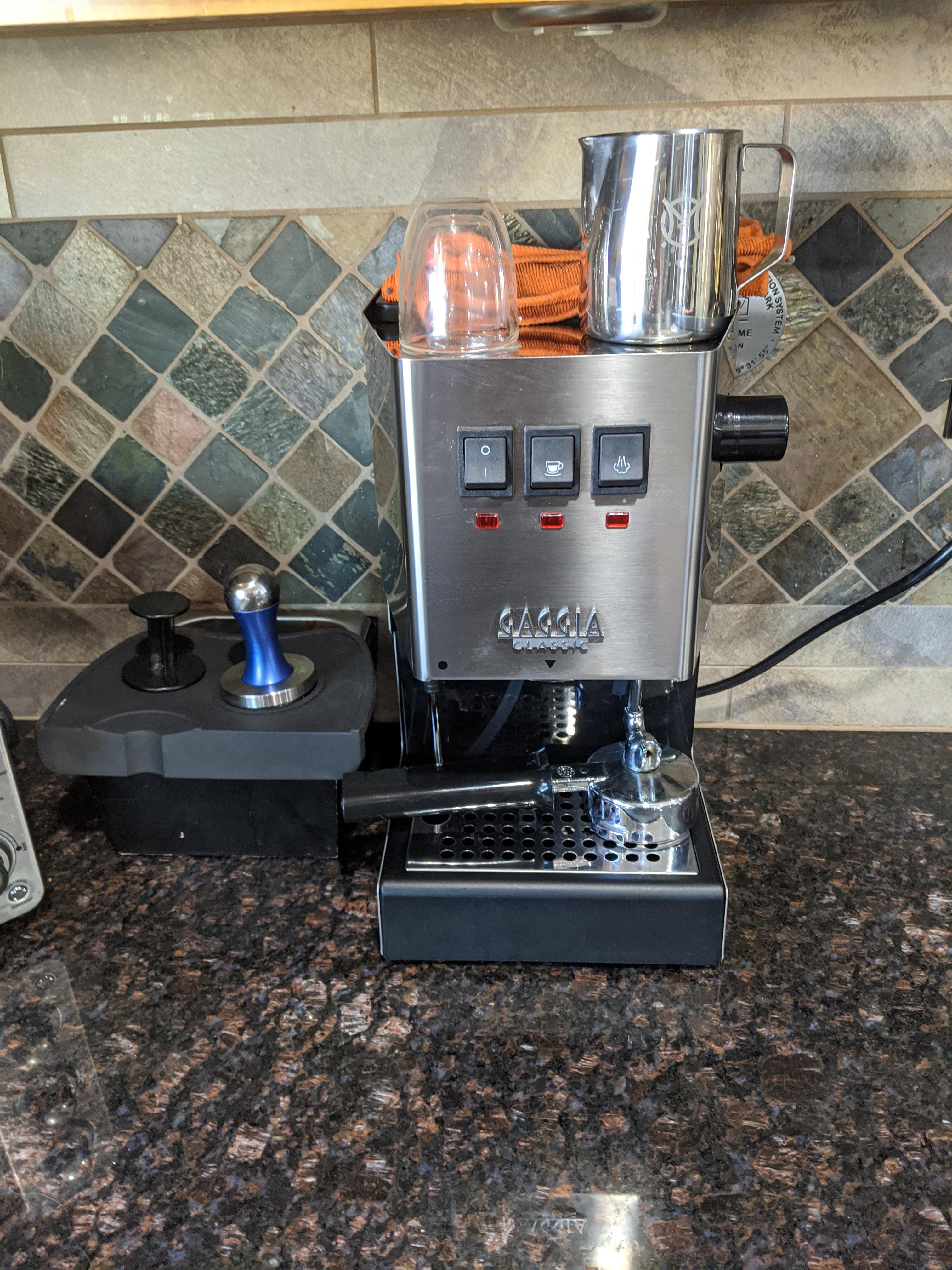 First real espresso station (with smart grinder pro not shown) for an