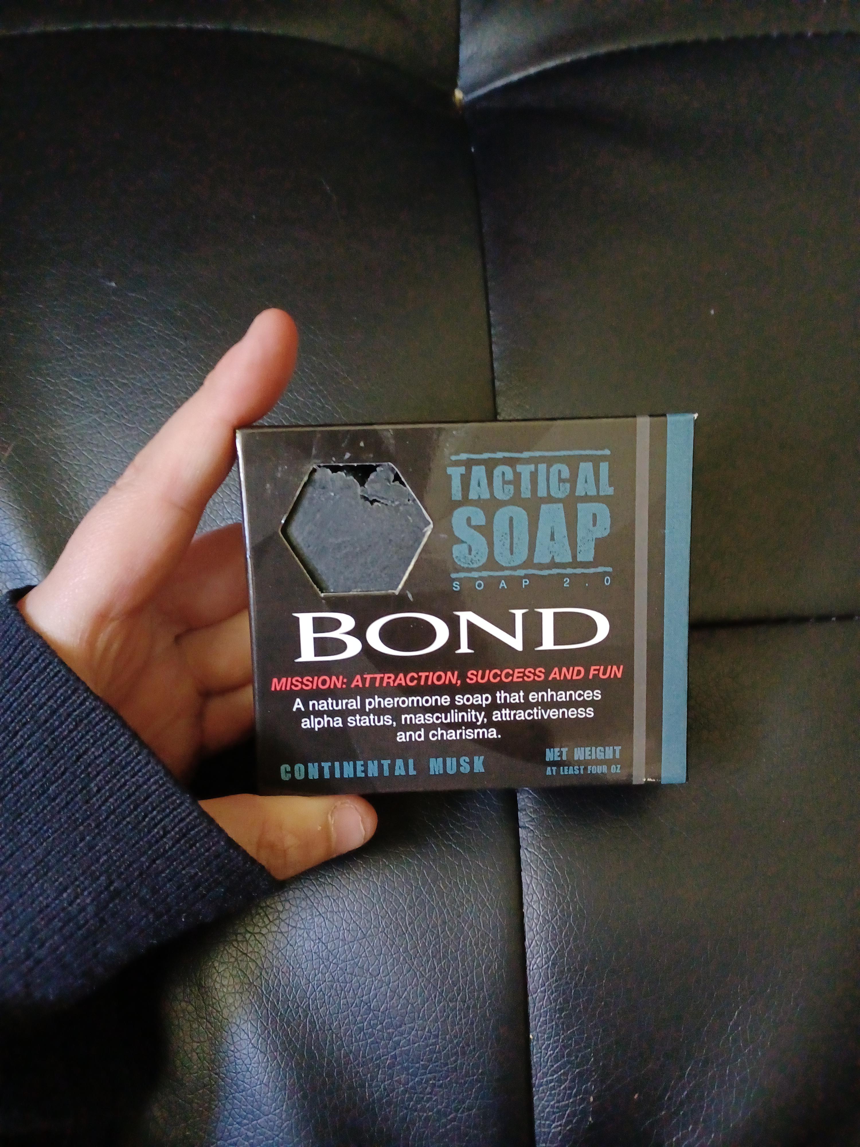 So me and my of age boyfriend invested in some tactical soap. r