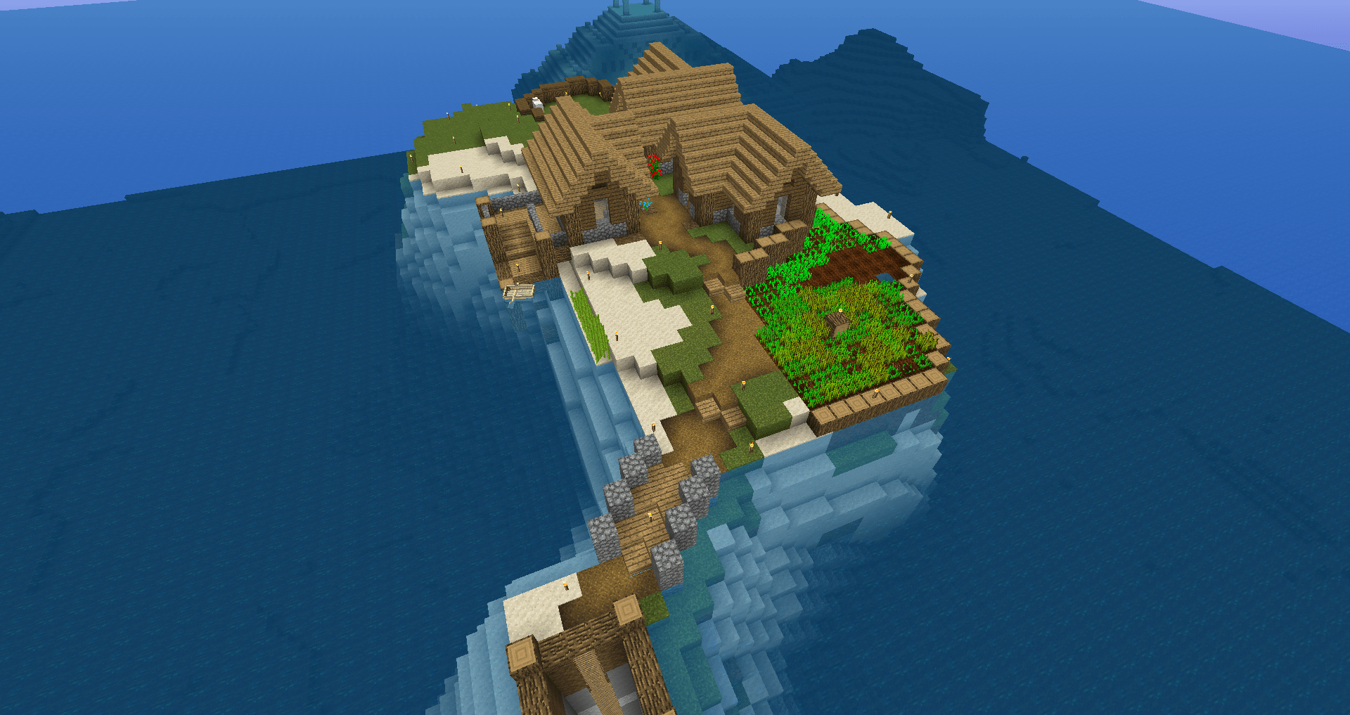 Minecraft Survival Islands Telegraph