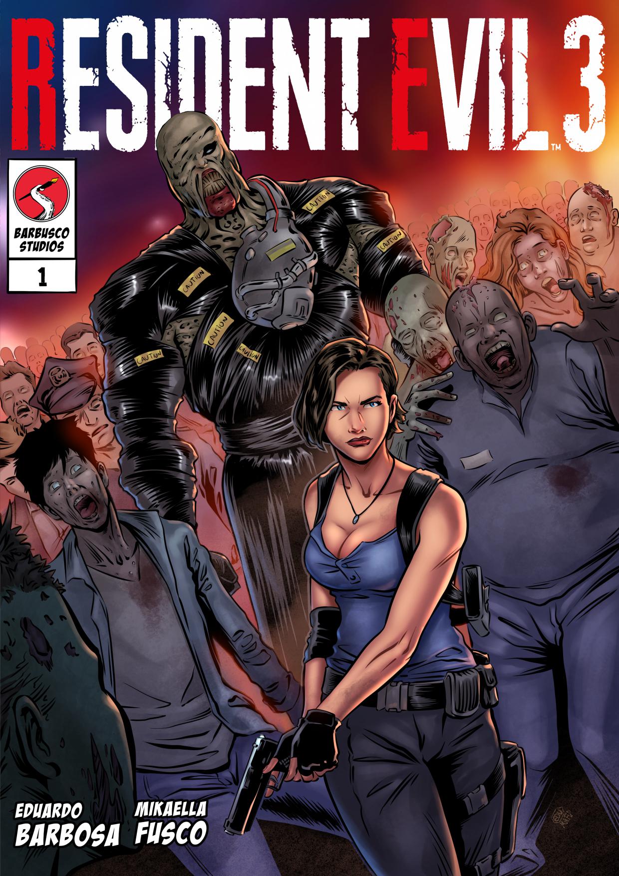 Announcing the Resident Evil Comic Book! (just a fanart though...) r