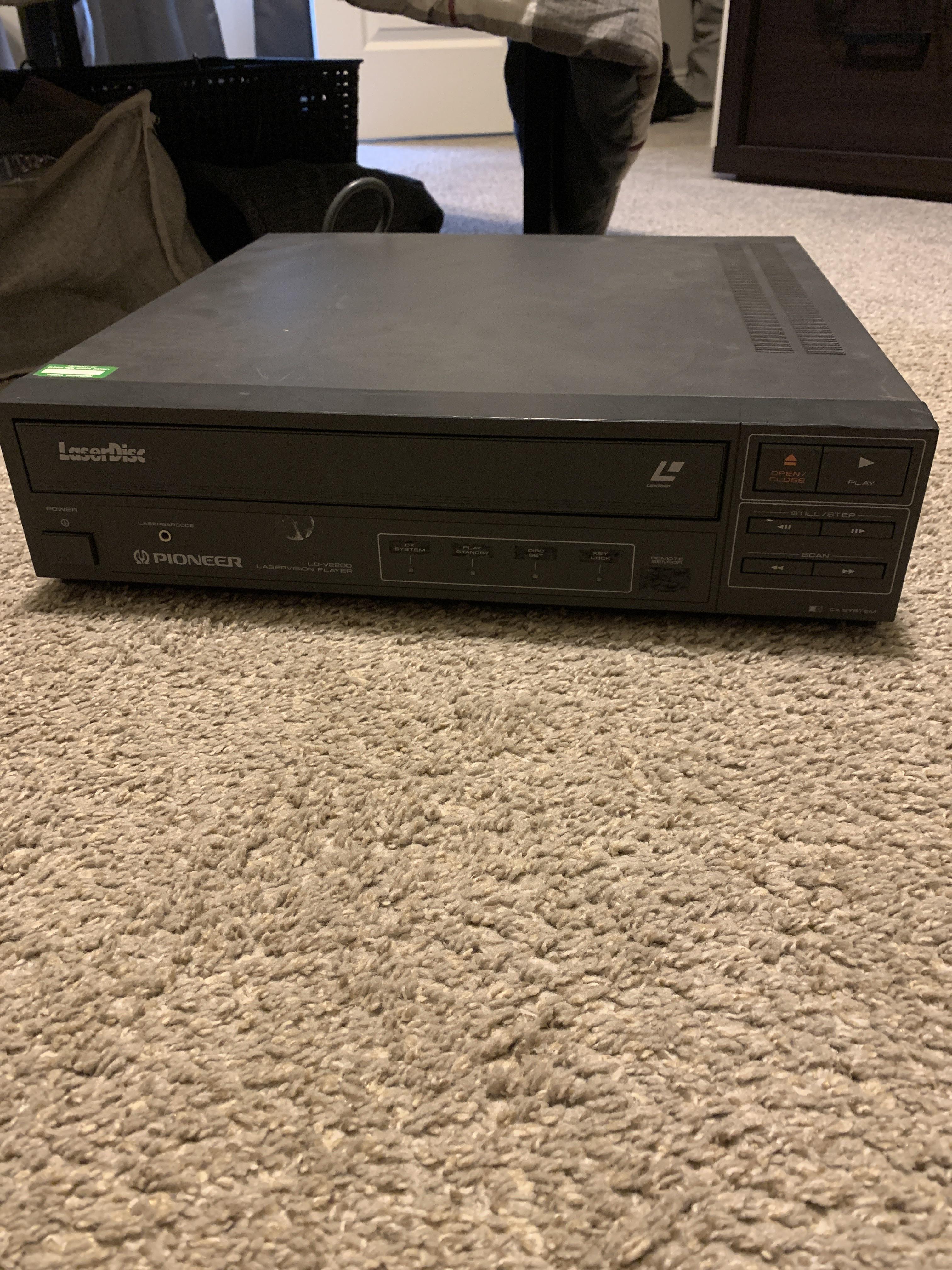 LaserDisc Player Not Ejecting LaserDisc