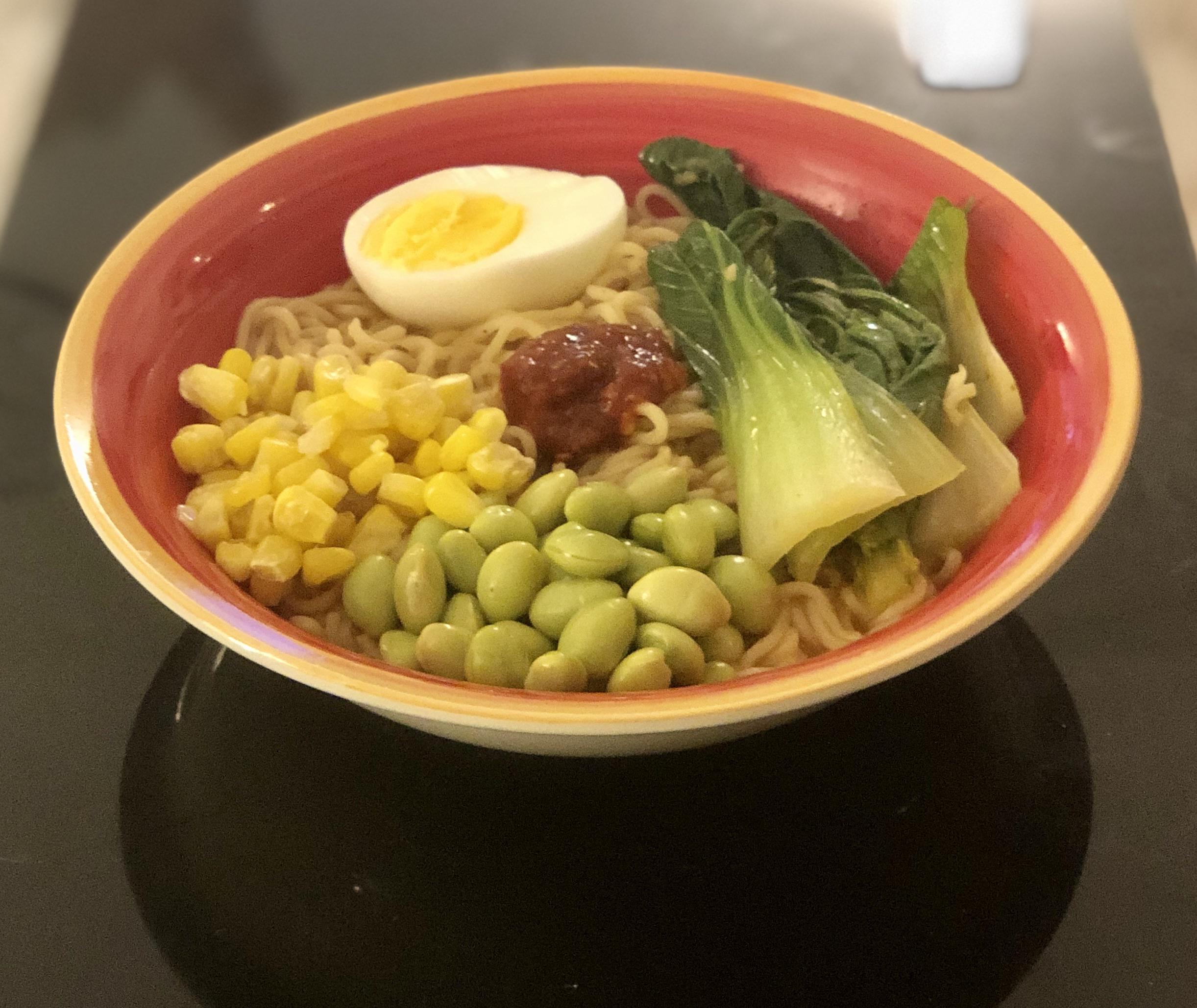 [homemade] Veggie ramen bowl r/food
