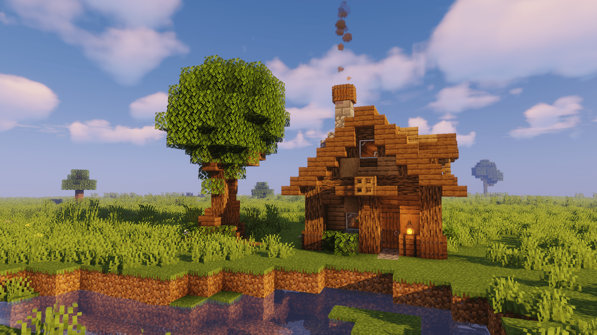 Simple cute little survival house. Thoughts? r/Minecraft