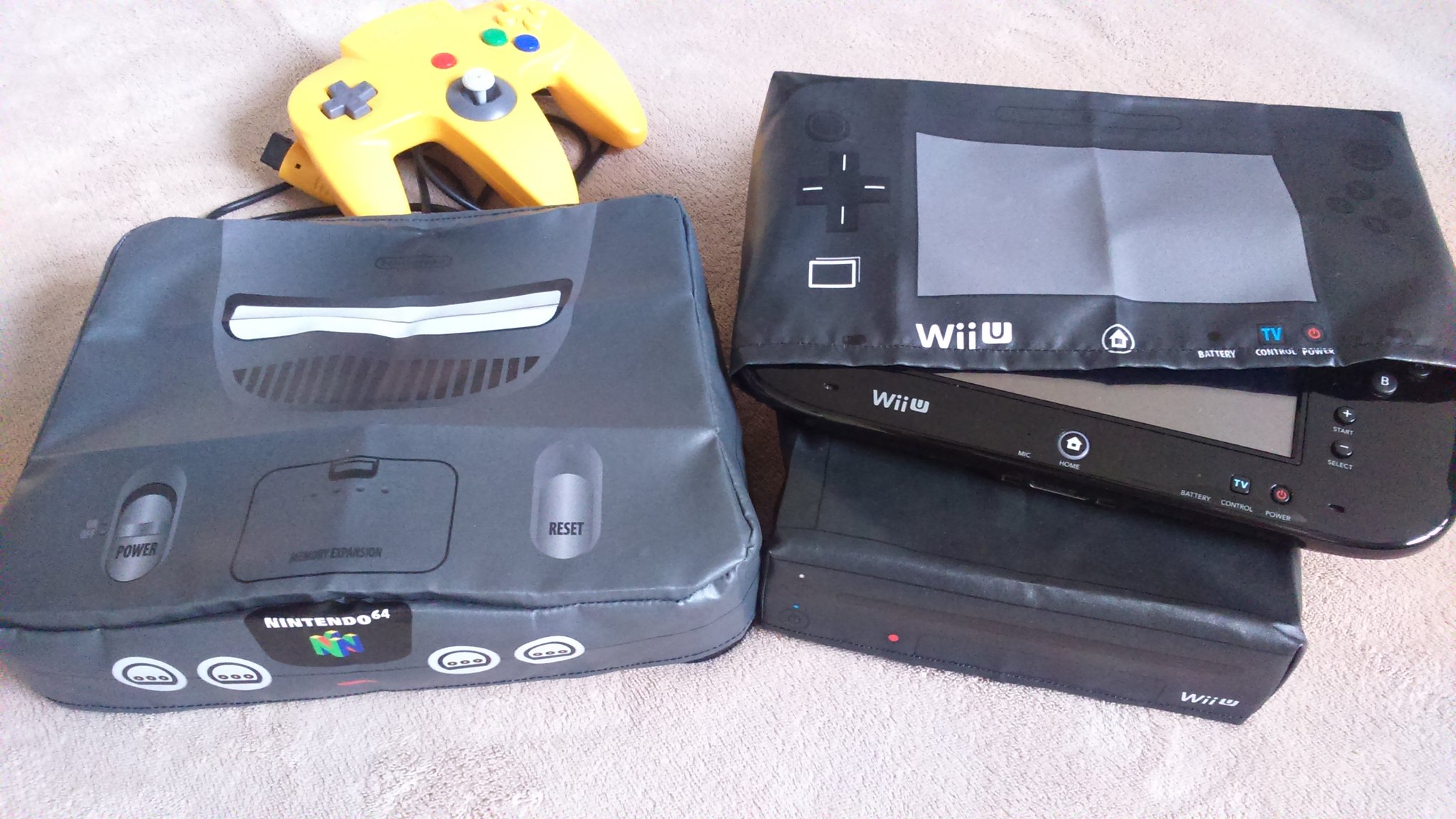 Hey there! So... I make this dust covers for gaming consoles and a