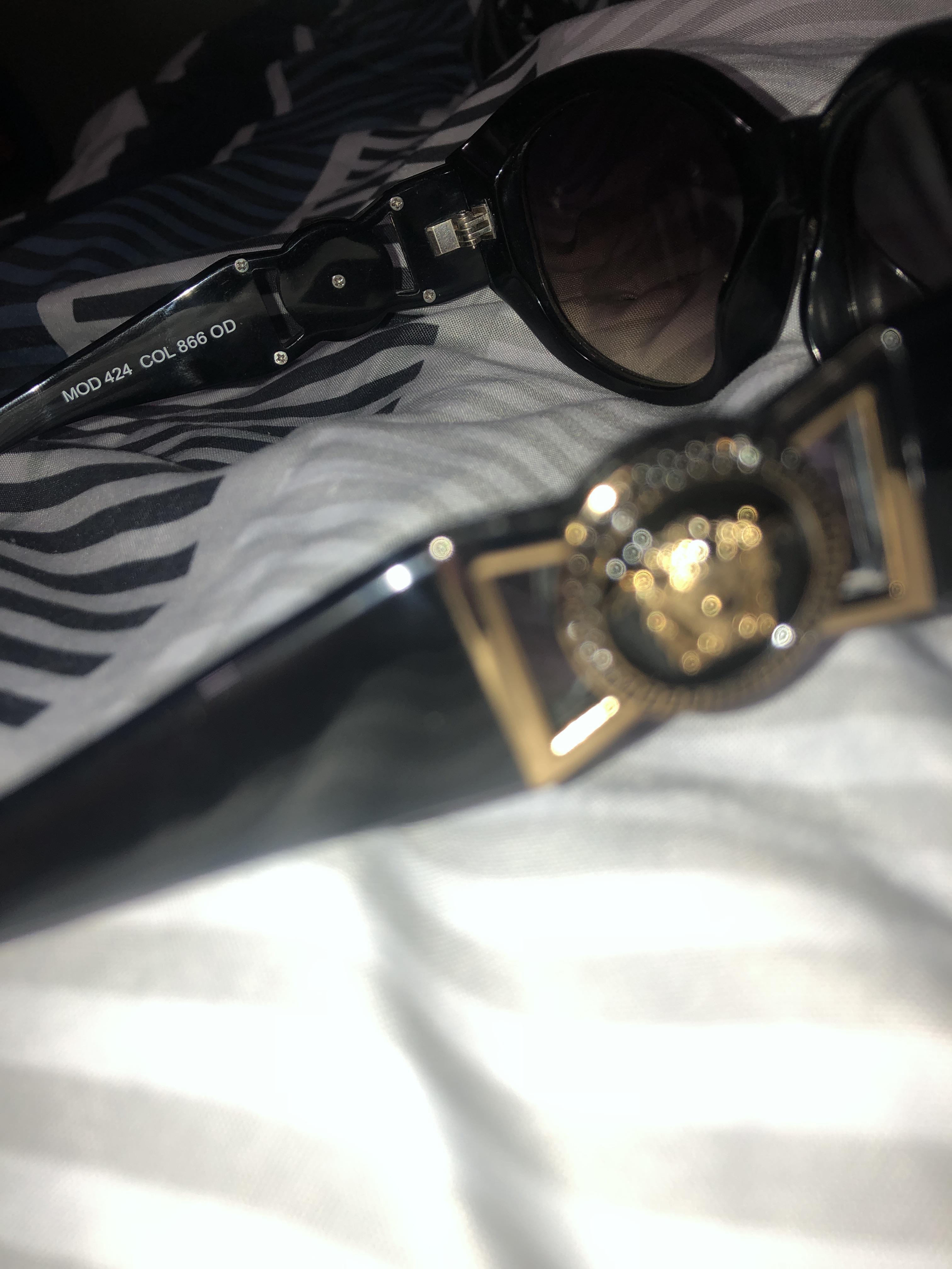 How much does this Versace sunglasses retail for and how do I tell if