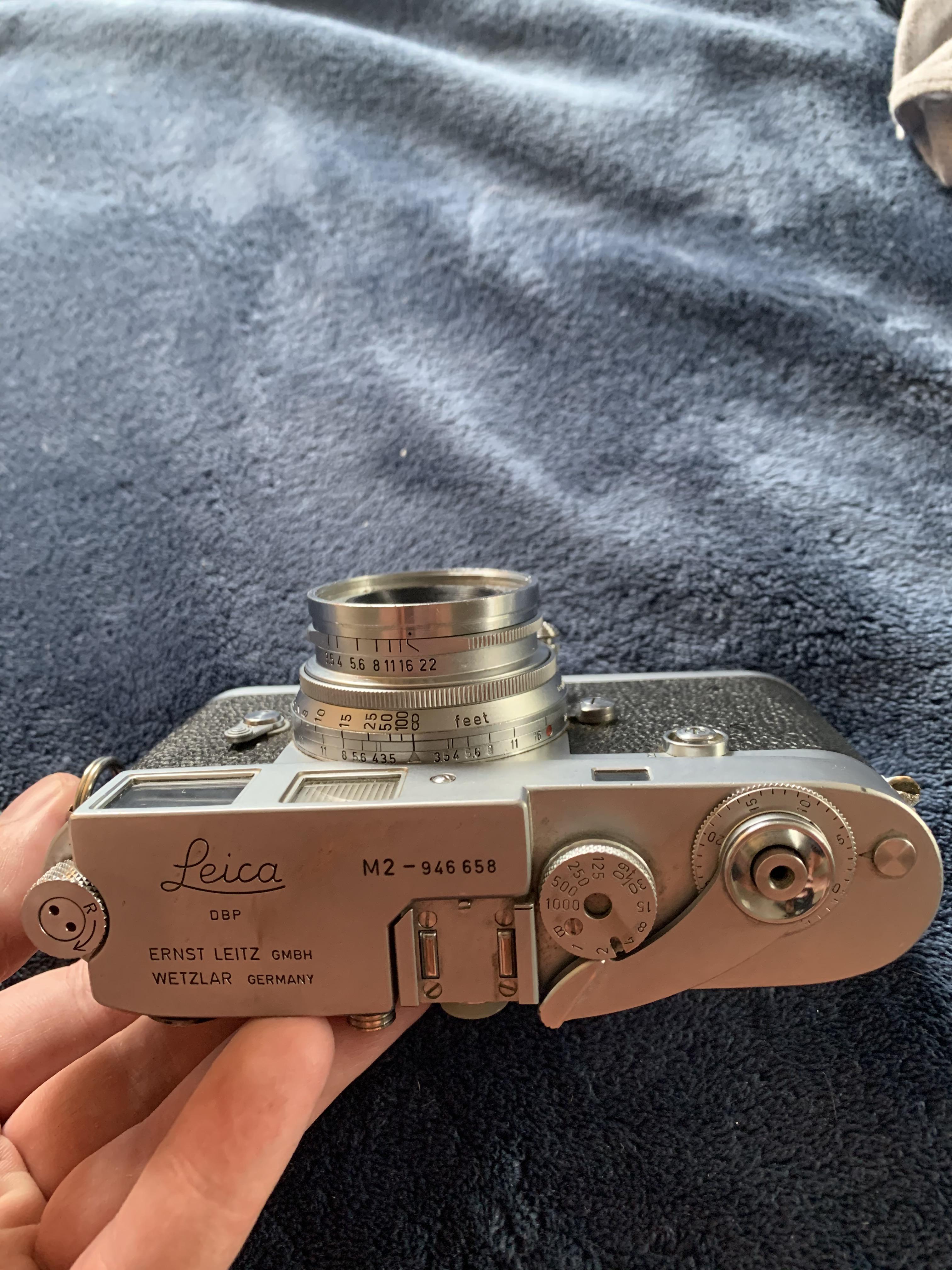 Hello! So recently I inherited this Leica M2 with a summaron f/3.5 lens