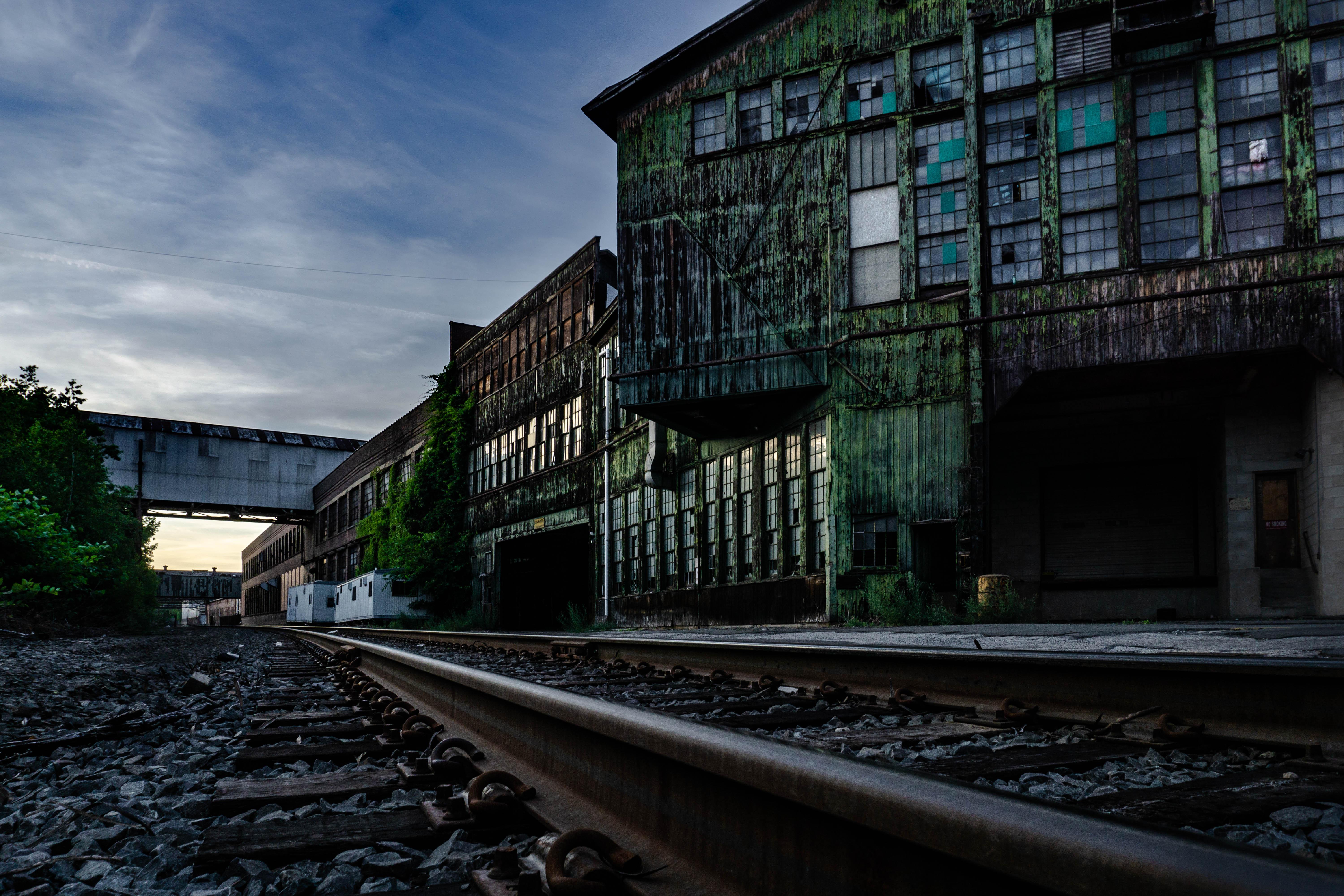 Testing my new/used Sony at a local abandoned factory in Connecticut