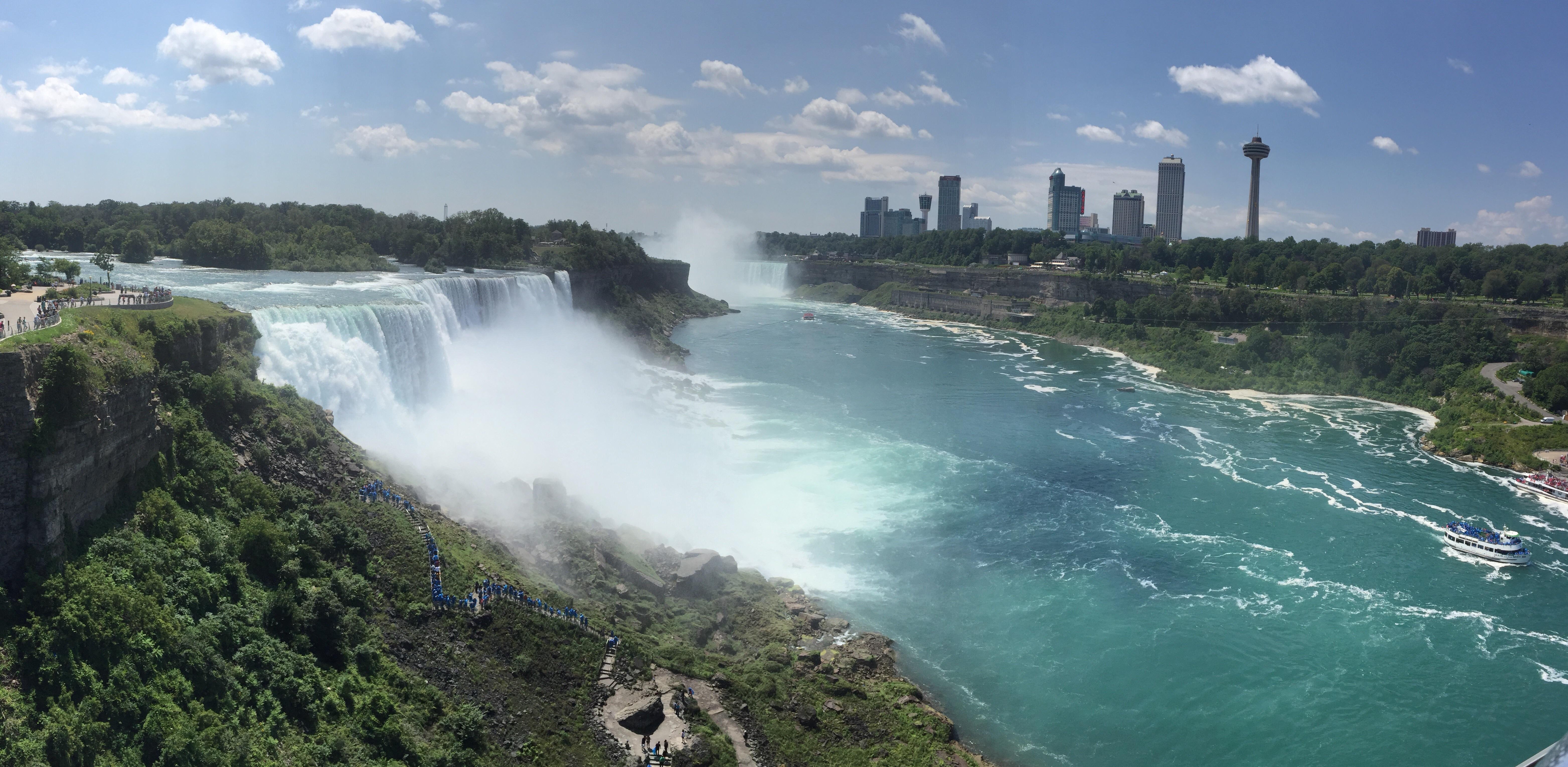 Niagara Falls, NY (American and Horseshoe Falls) r/travel