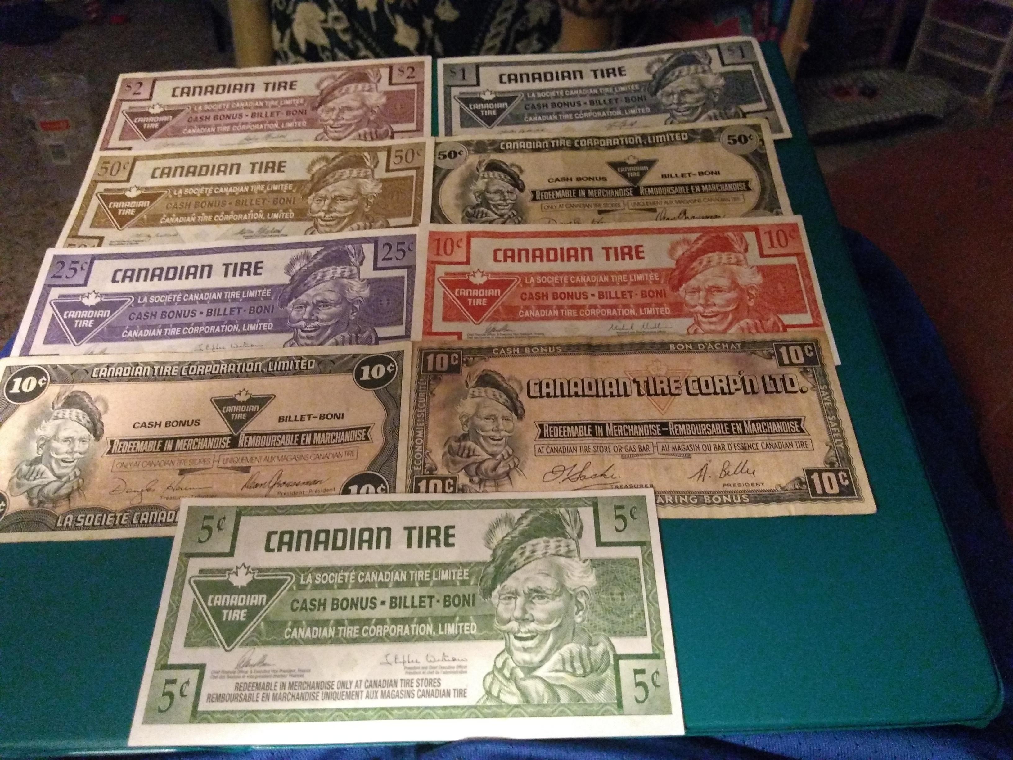 Went to Canadian Tire today. Here's what I found! r/Banknotes