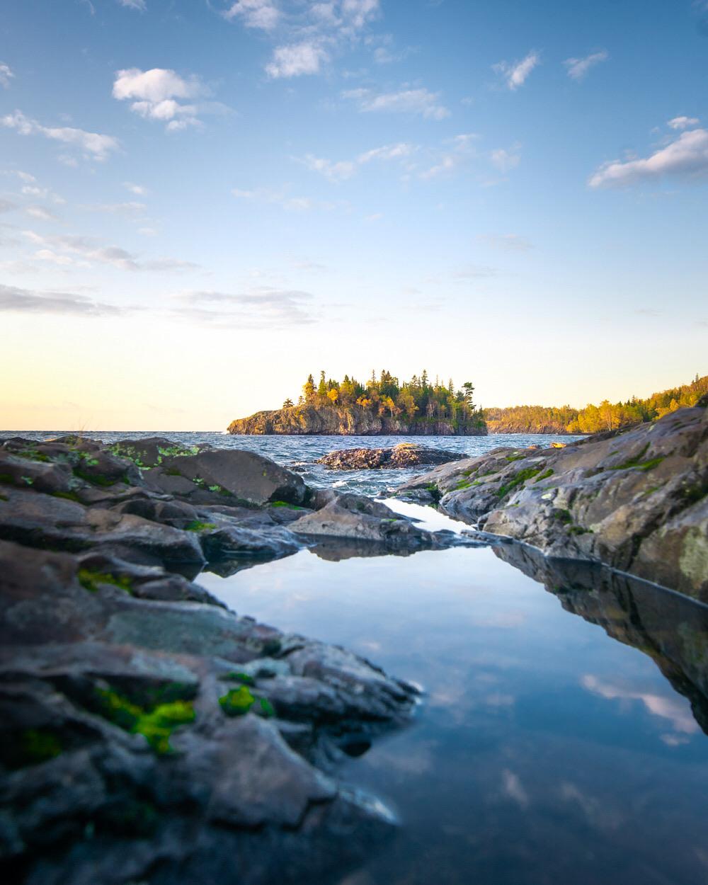 [2435x3452] Beautiful sunrise on Minnesota’s North Shore Nature