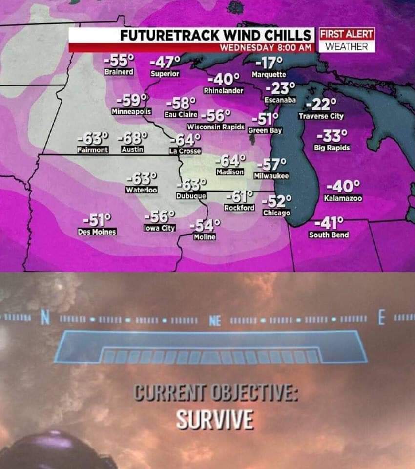 I live very close to Rockford. This is what our weather looks like for