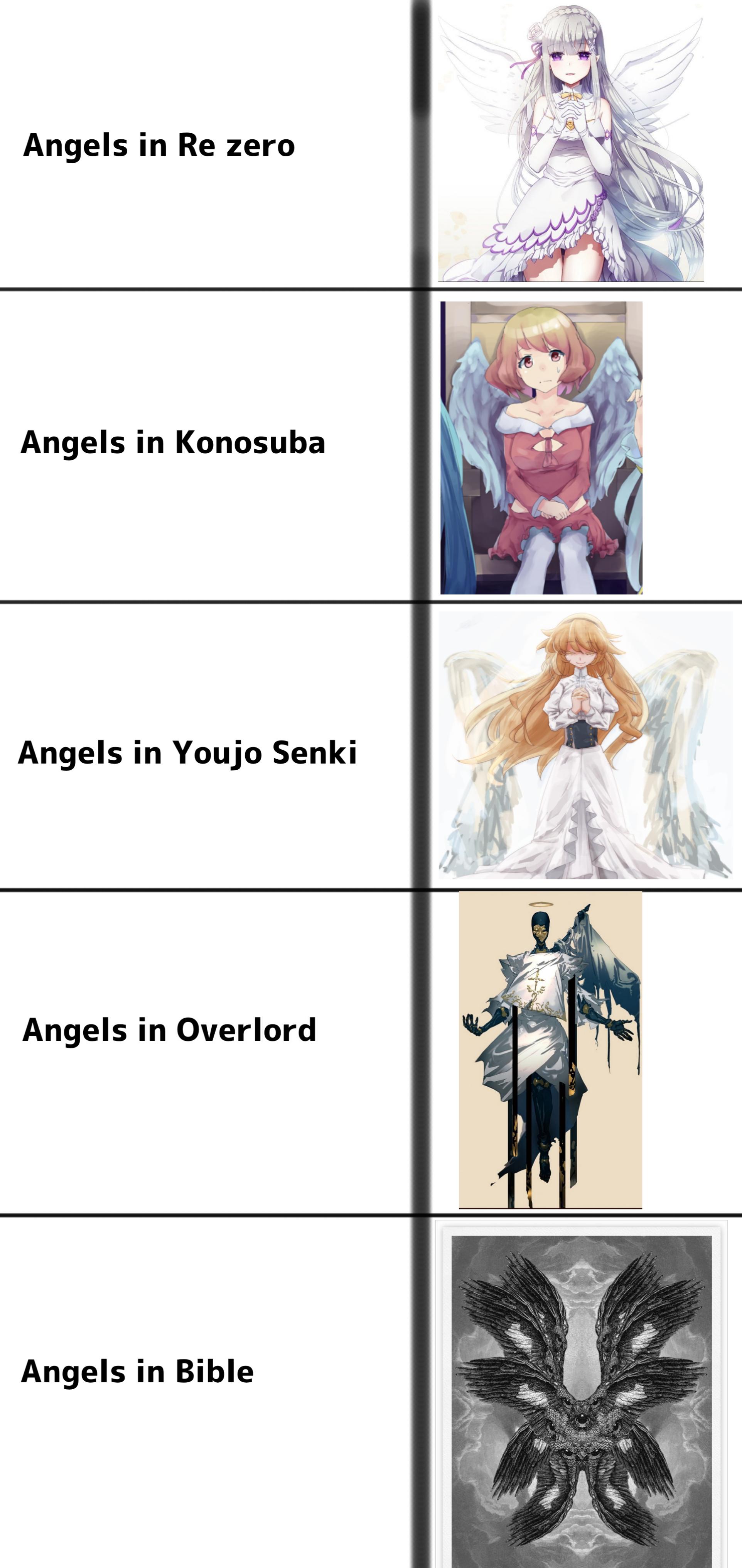 Angels meme (Updated) IsekaiQuartet